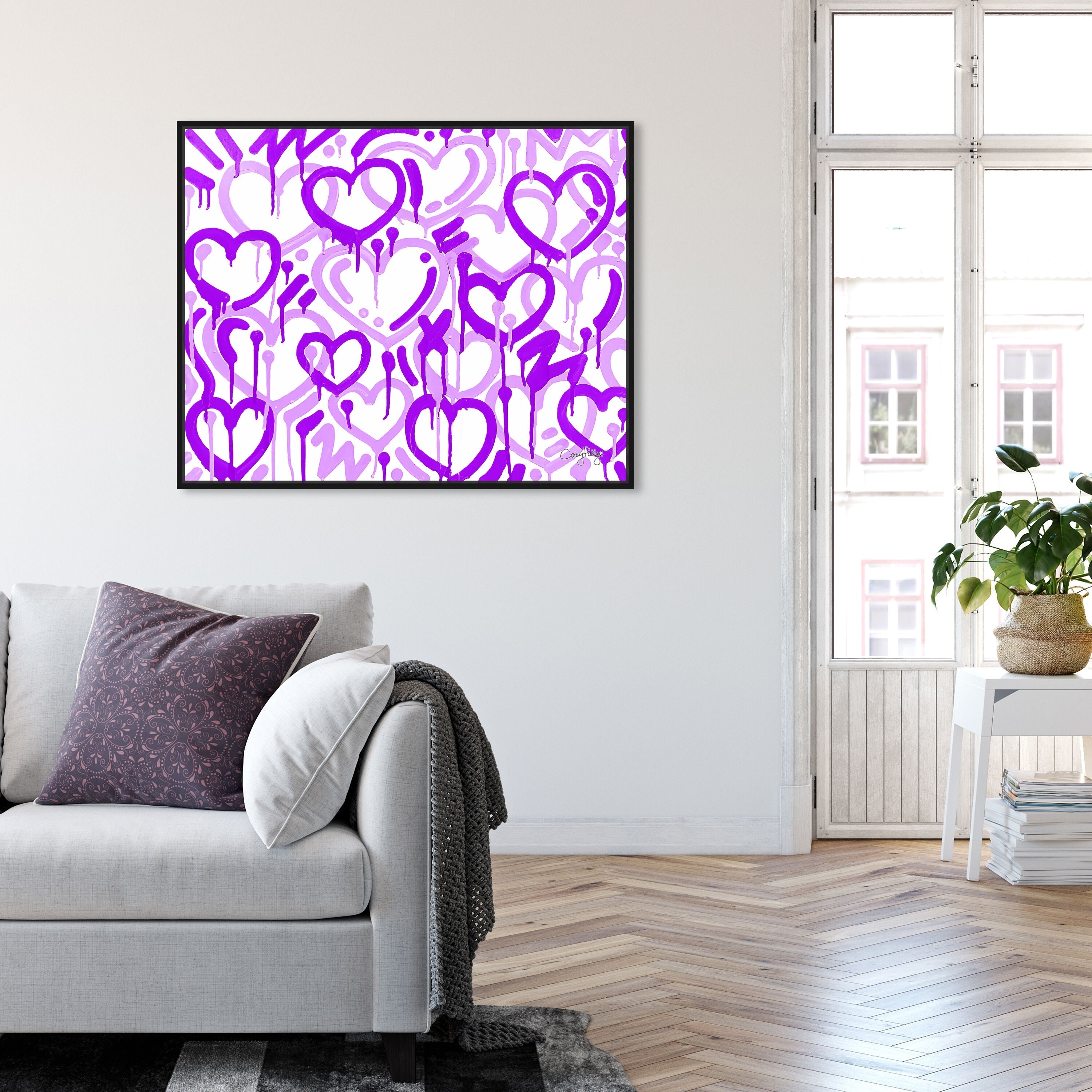 Corey Paige - Purple &amp; White Electric Love