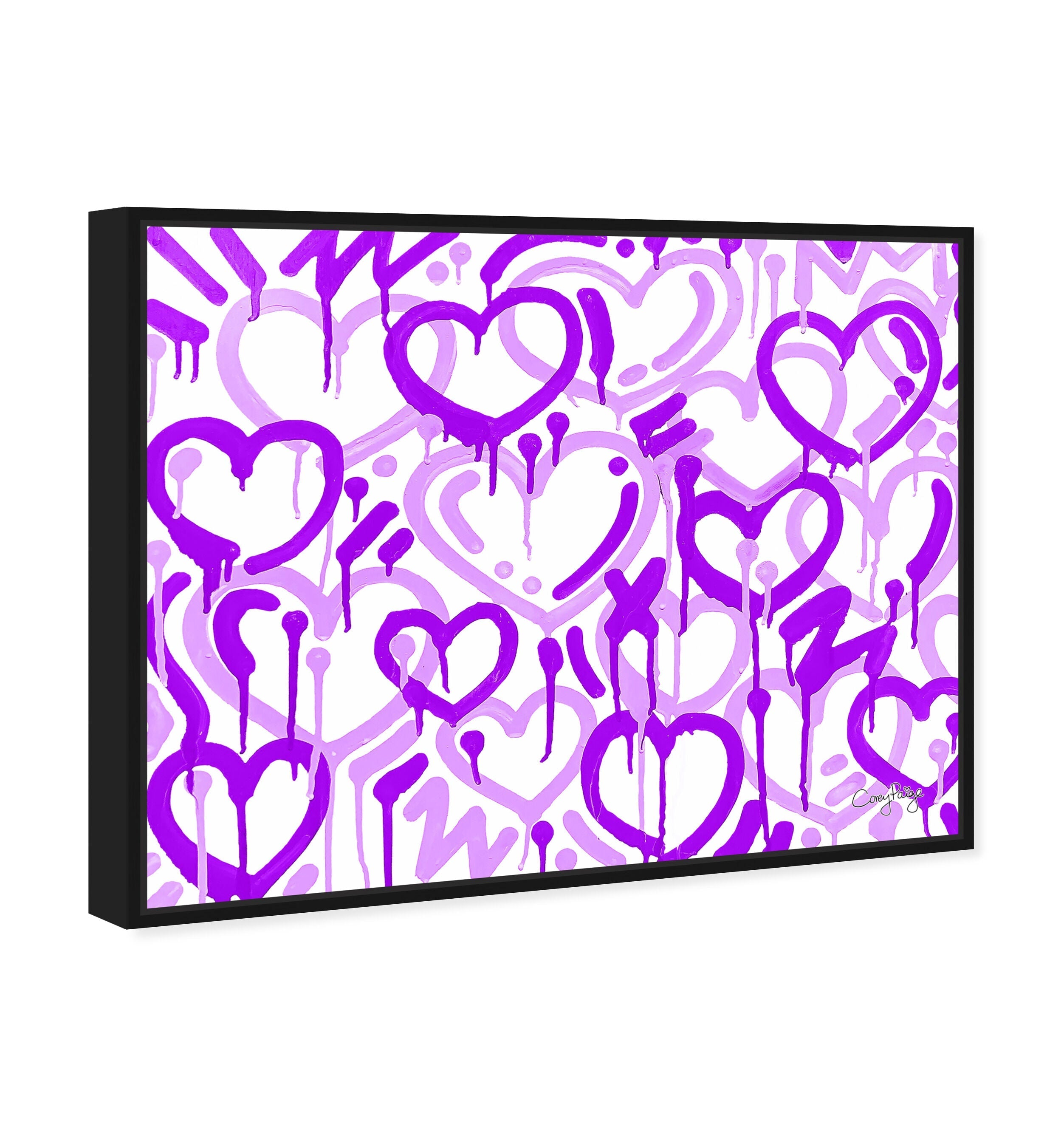 Corey Paige - Purple &amp; White Electric Love
