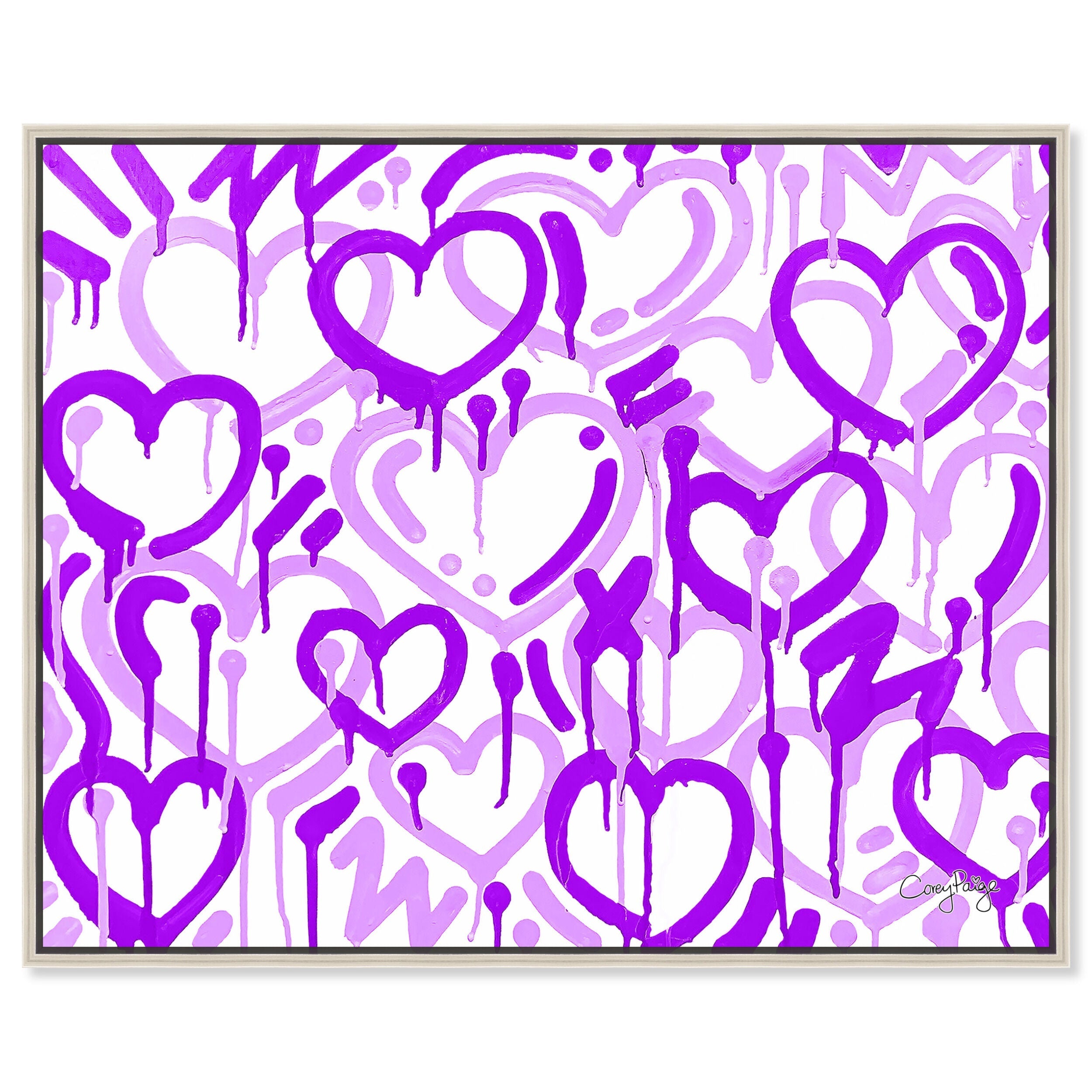 Corey Paige - Purple &amp; White Electric Love