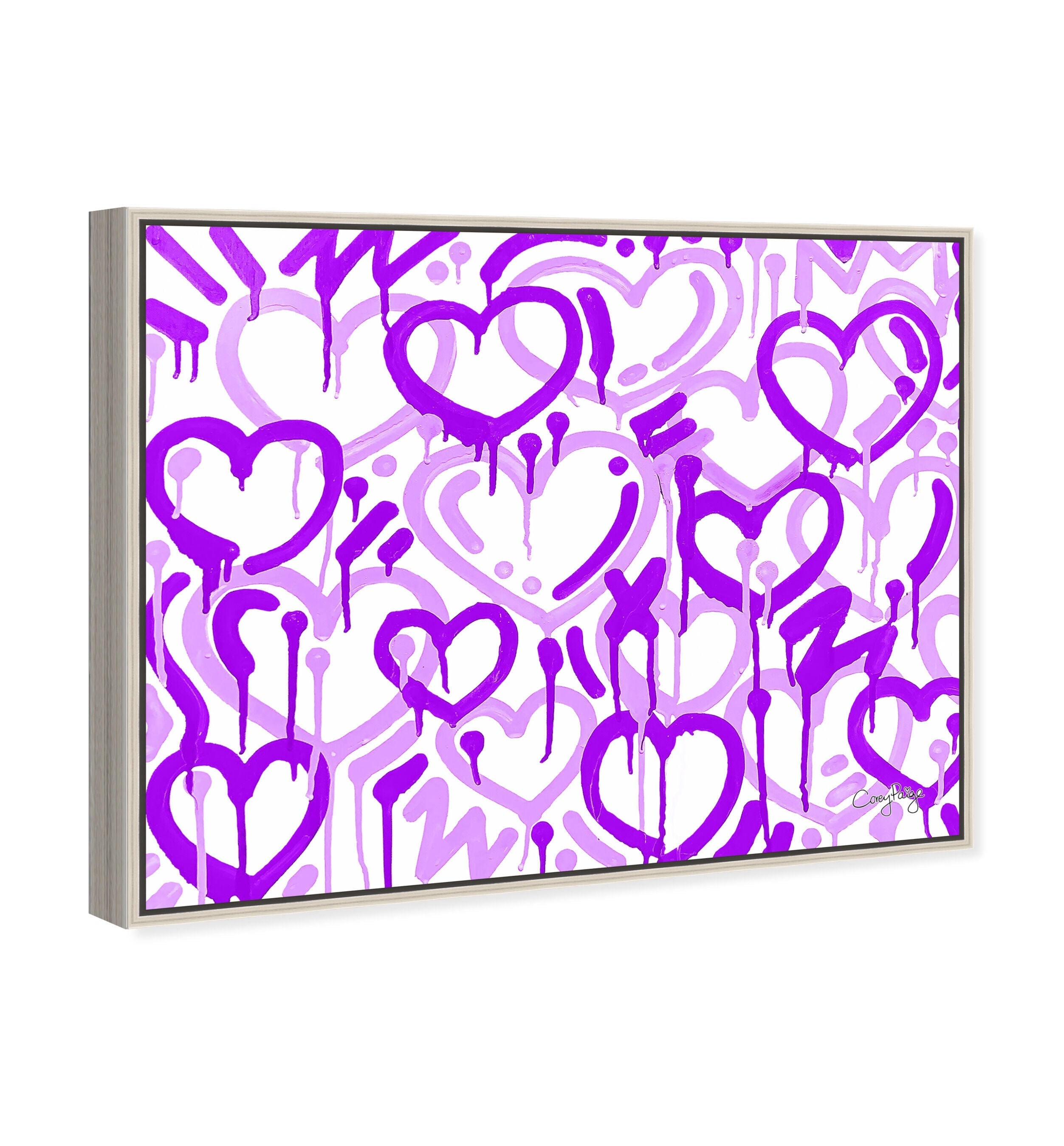 Corey Paige - Purple &amp; White Electric Love