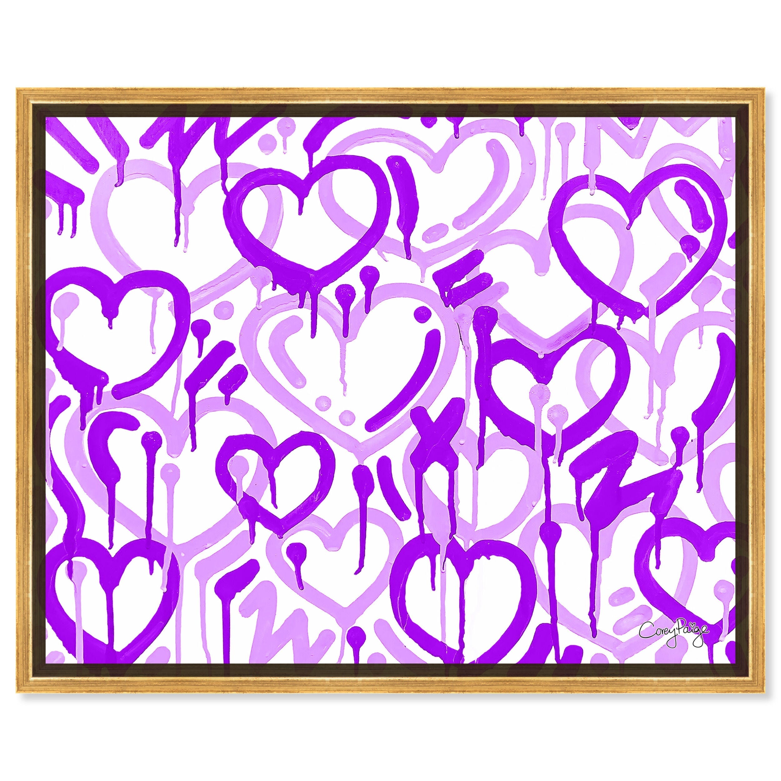 Corey Paige - Purple &amp; White Electric Love