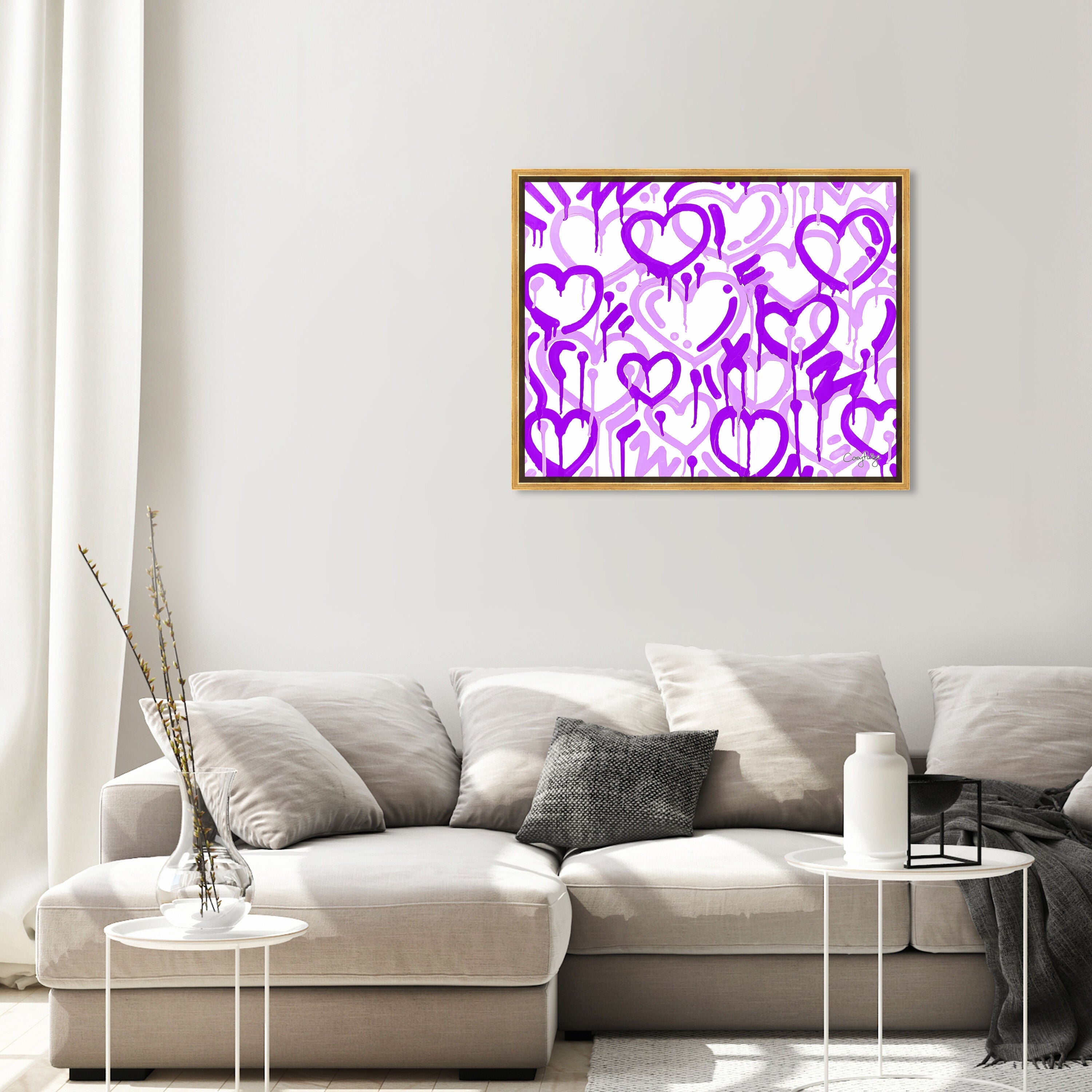 Corey Paige - Purple &amp; White Electric Love
