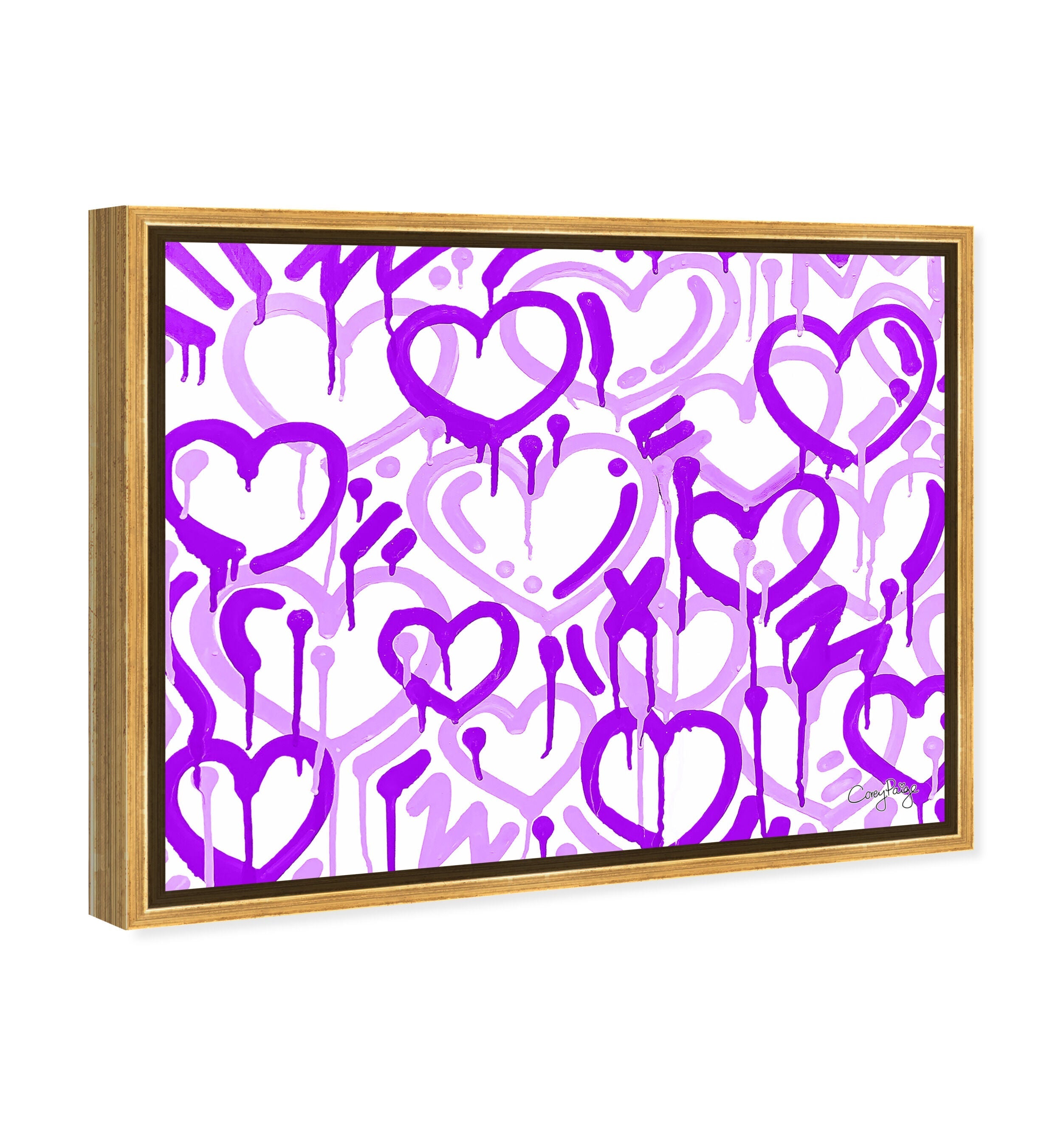 Corey Paige - Purple &amp; White Electric Love