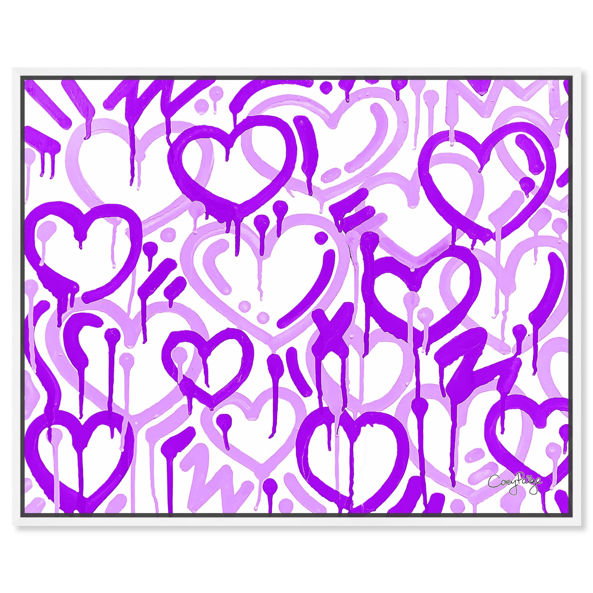 Corey Paige - Purple &amp; White Electric Love