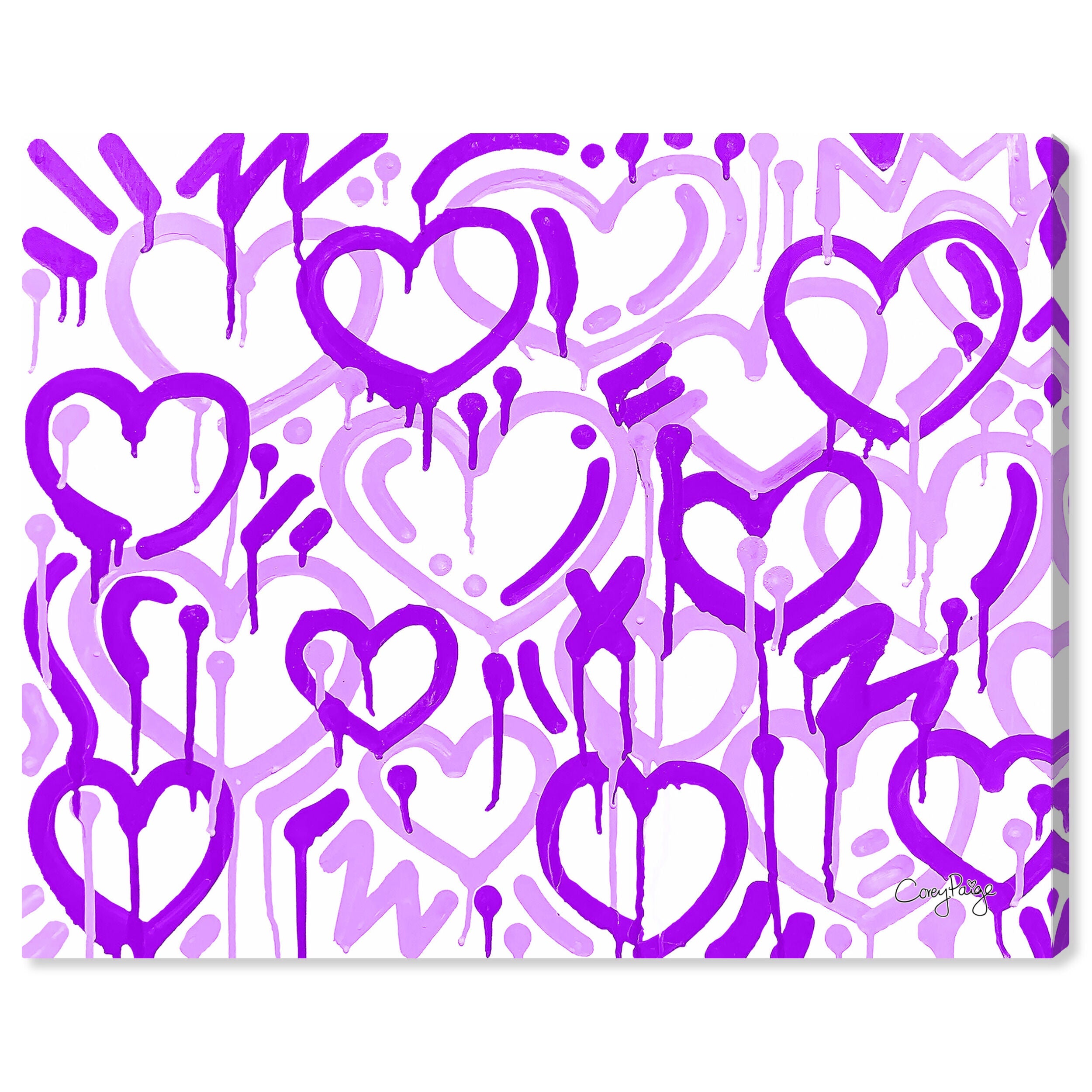 Corey Paige - Purple &amp; White Electric Love Main image