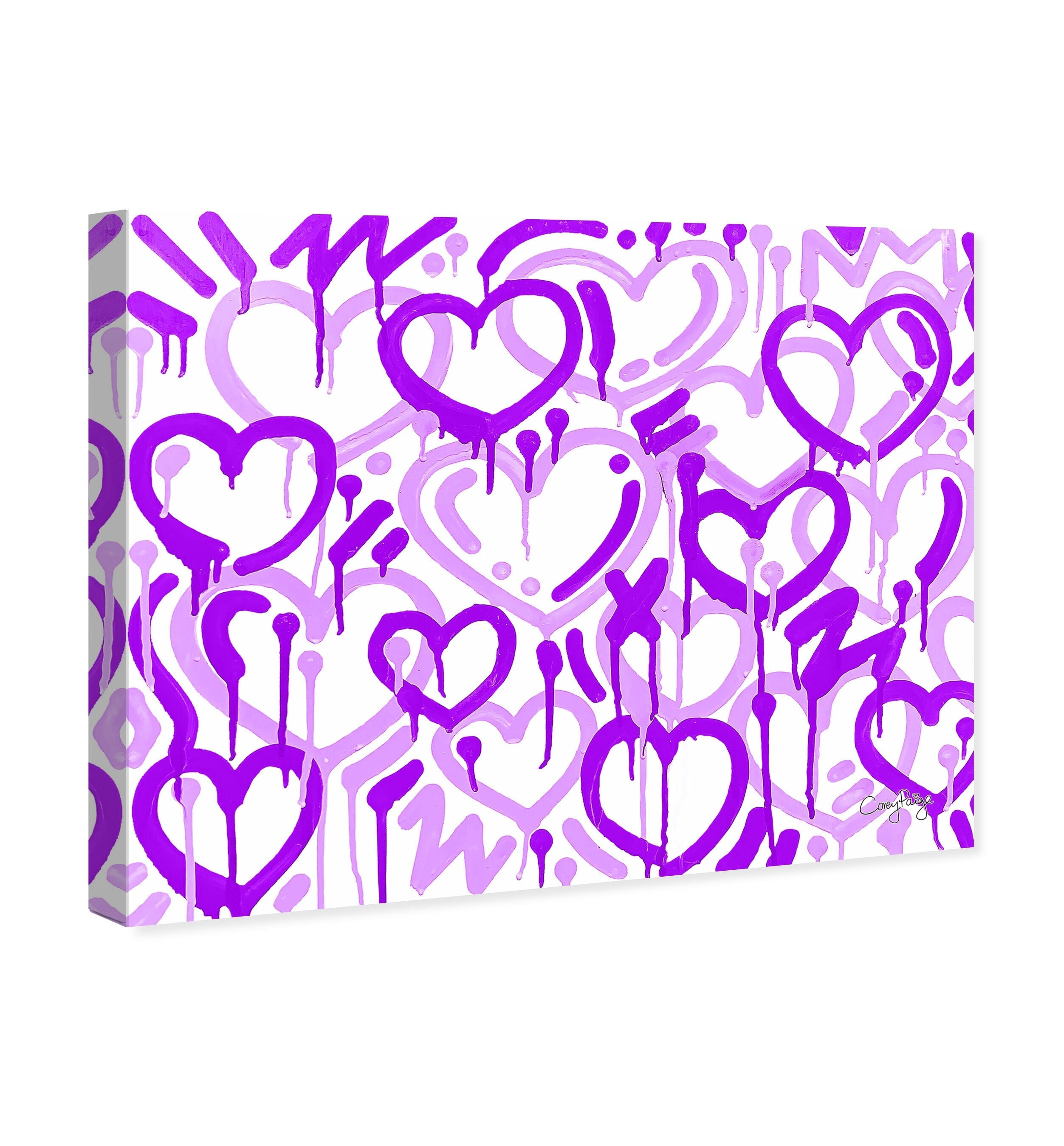 Corey Paige - Purple &amp; White Electric Love