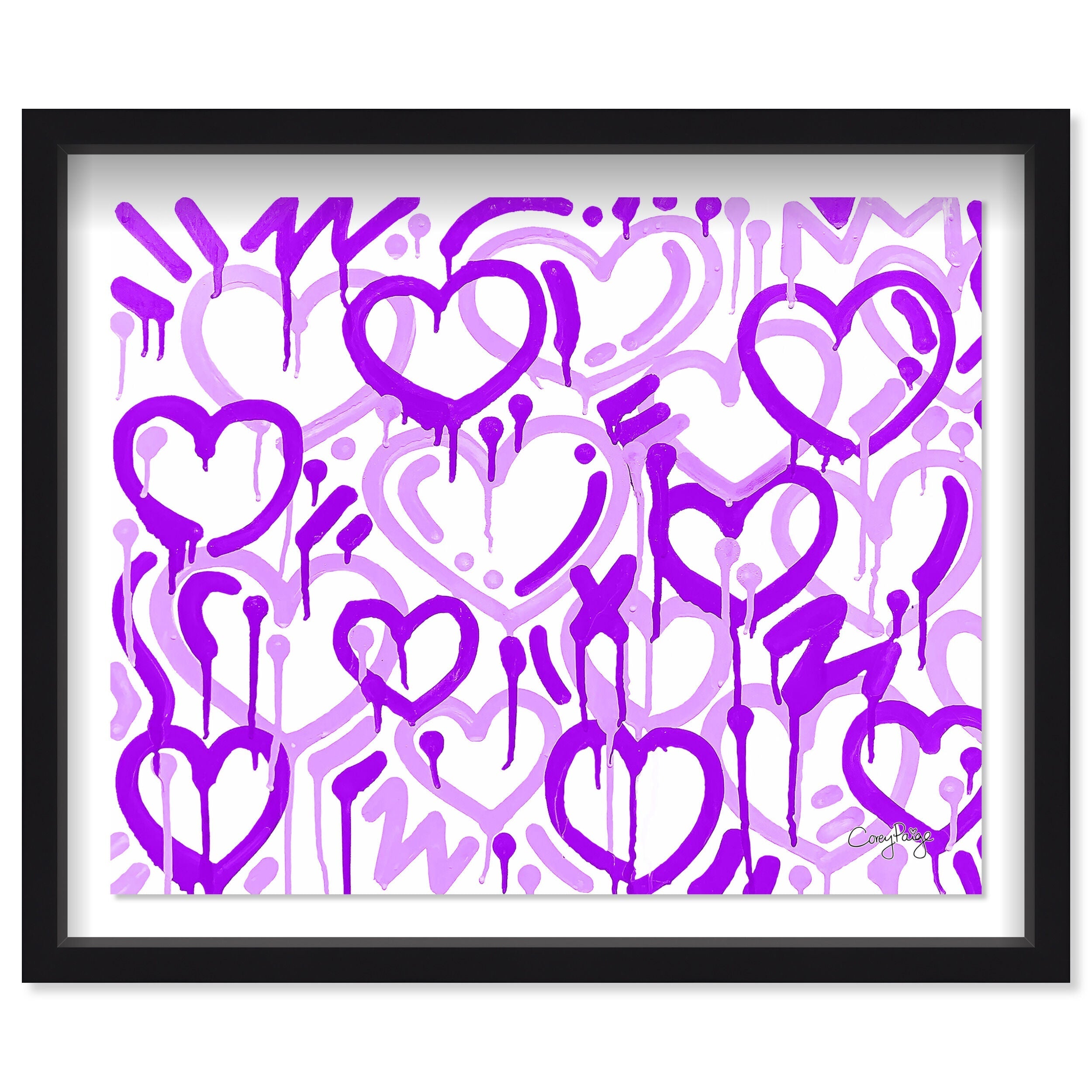 Corey Paige - Purple &amp; White Electric Love