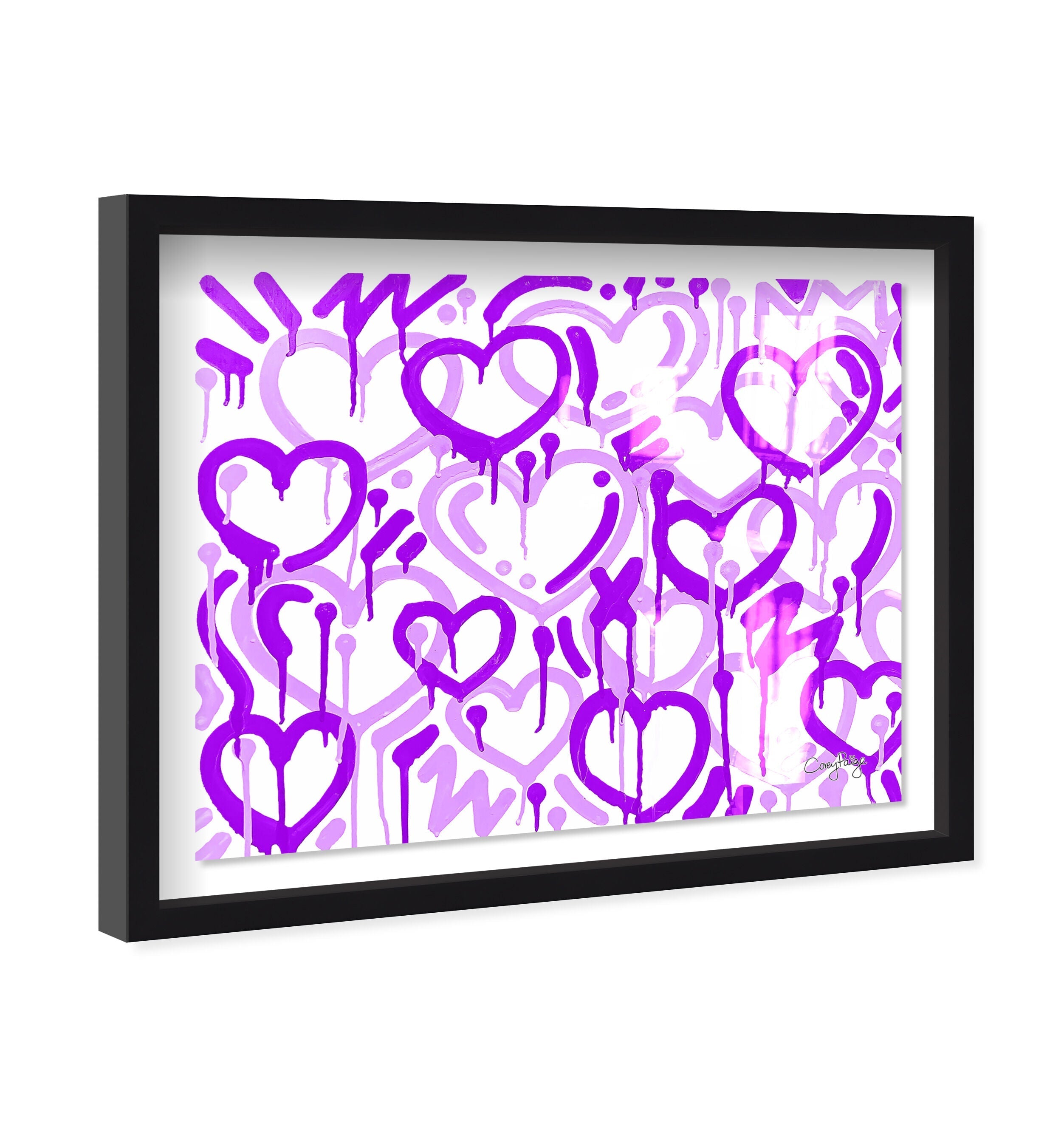 Corey Paige - Purple &amp; White Electric Love