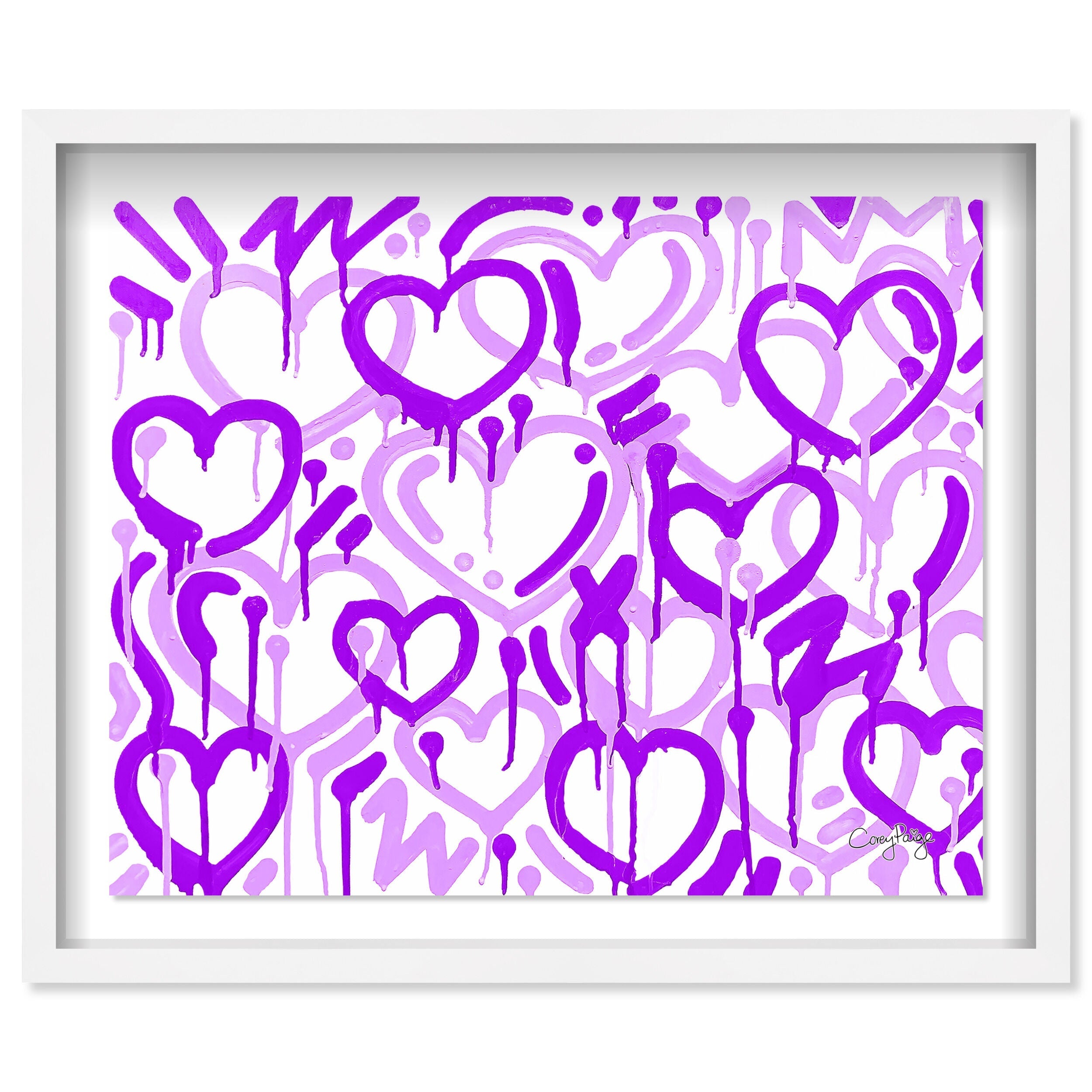 Corey Paige - Purple &amp; White Electric Love