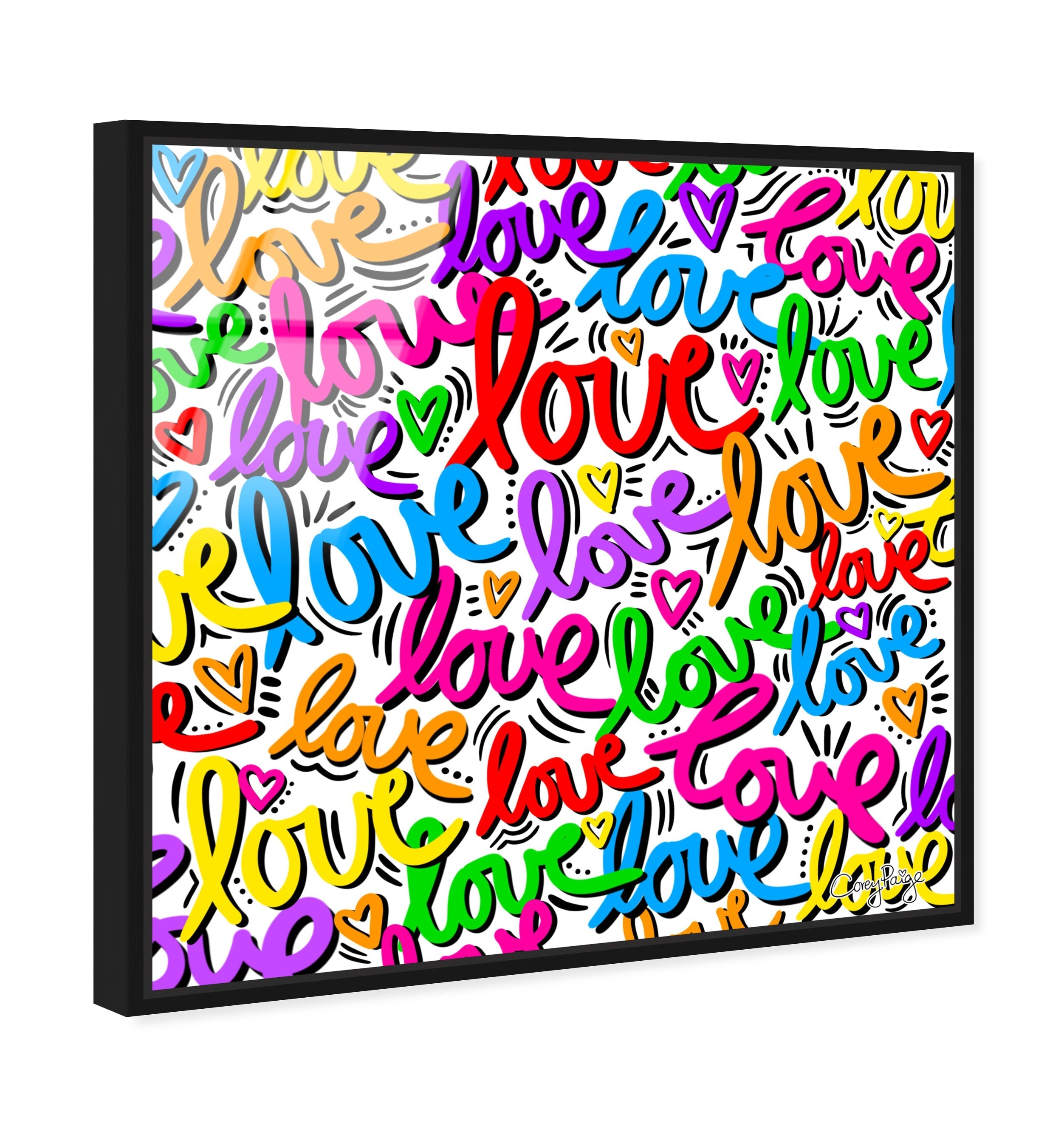 Corey Paige - Rainbow Script Love