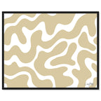 Corey Paige - Tan Abstract II