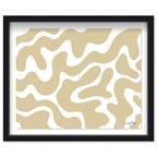 Corey Paige - Tan Abstract II
