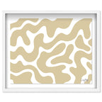 Corey Paige - Tan Abstract II