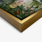 Paradise Chinois Animal Landscape - With Hand-Brushed Gel Coat