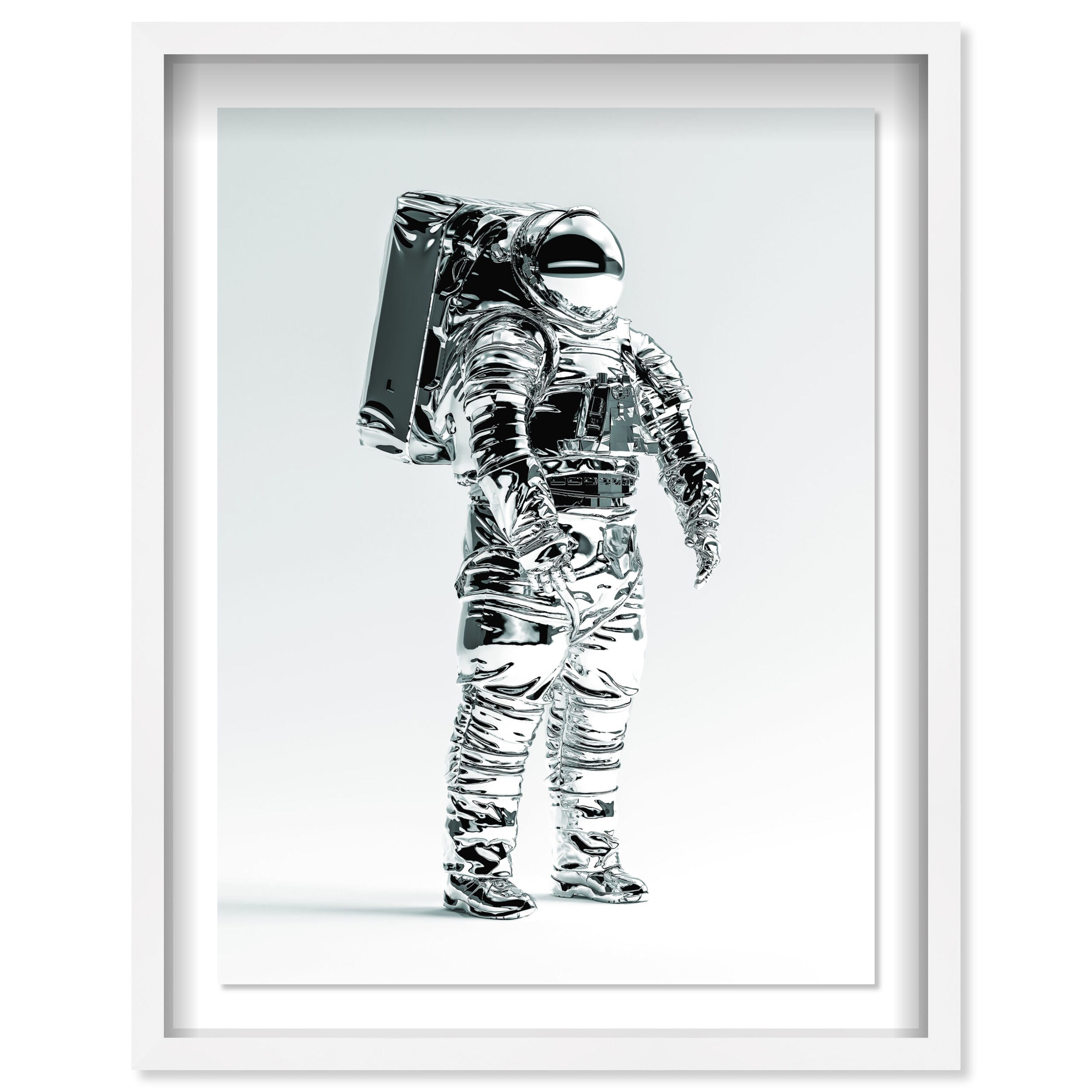 Astroman I - Displayed in a shadowbox