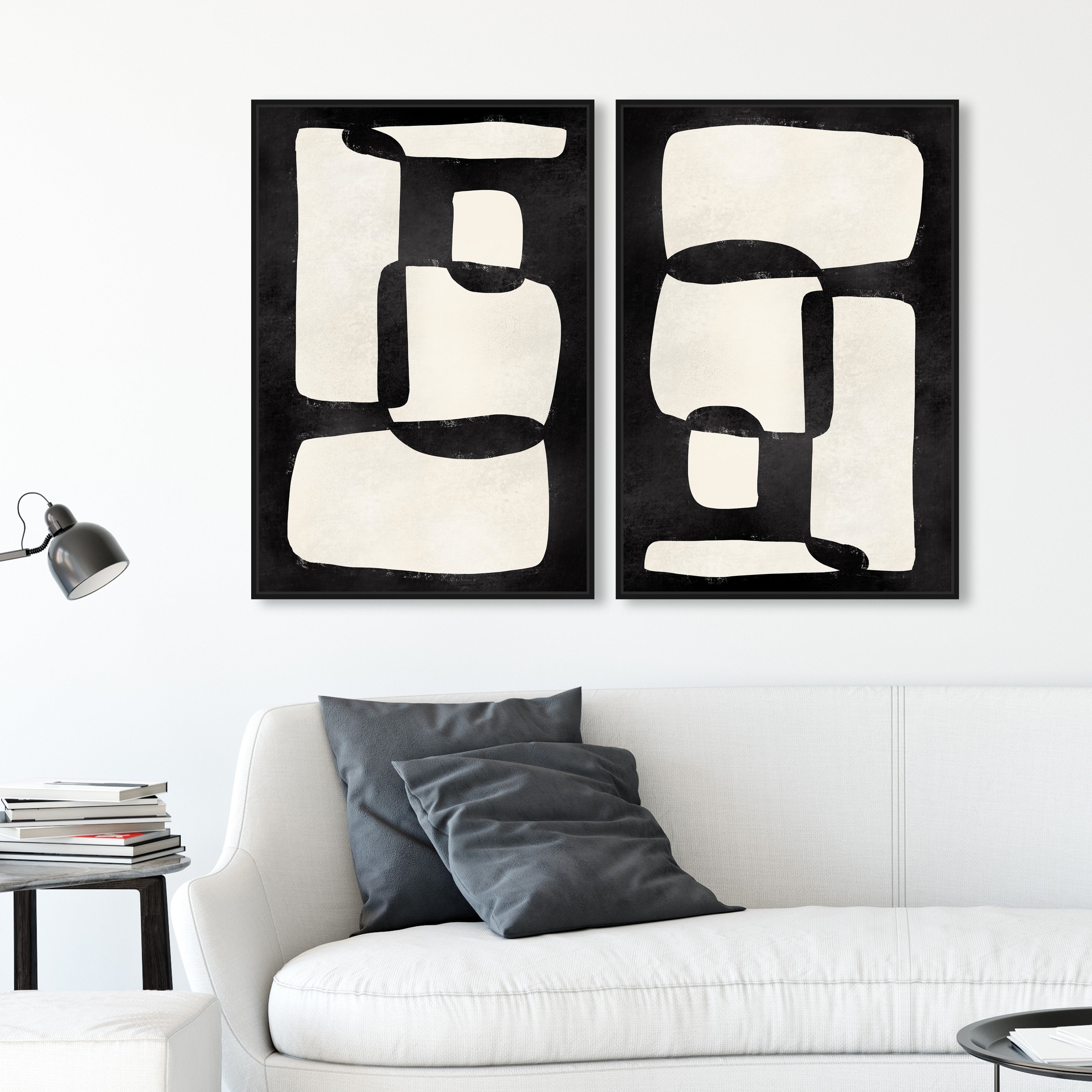 Black and White Code - Set of 2