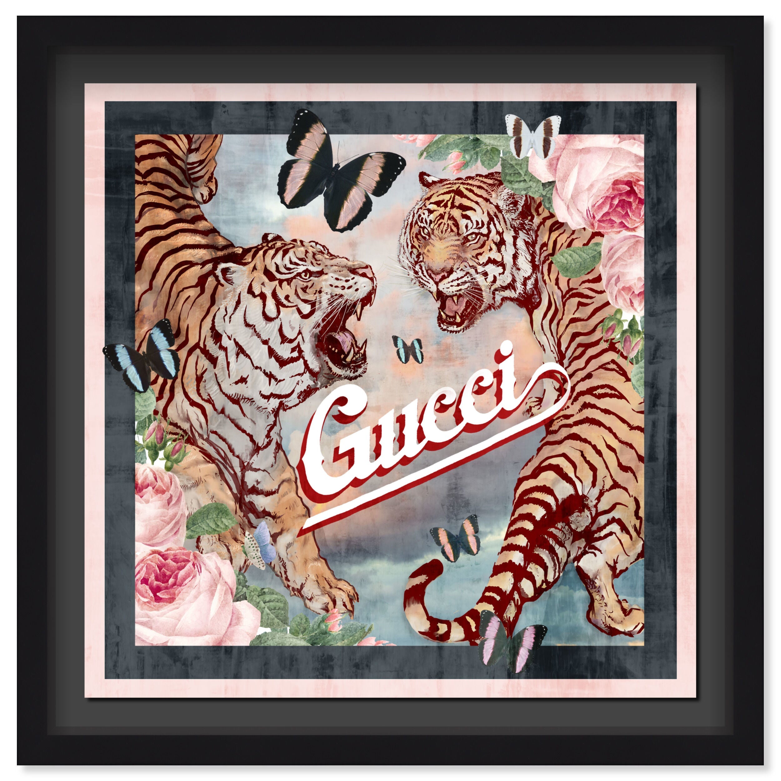 Parma Tigers - Displayed in a shadowbox Secondary image