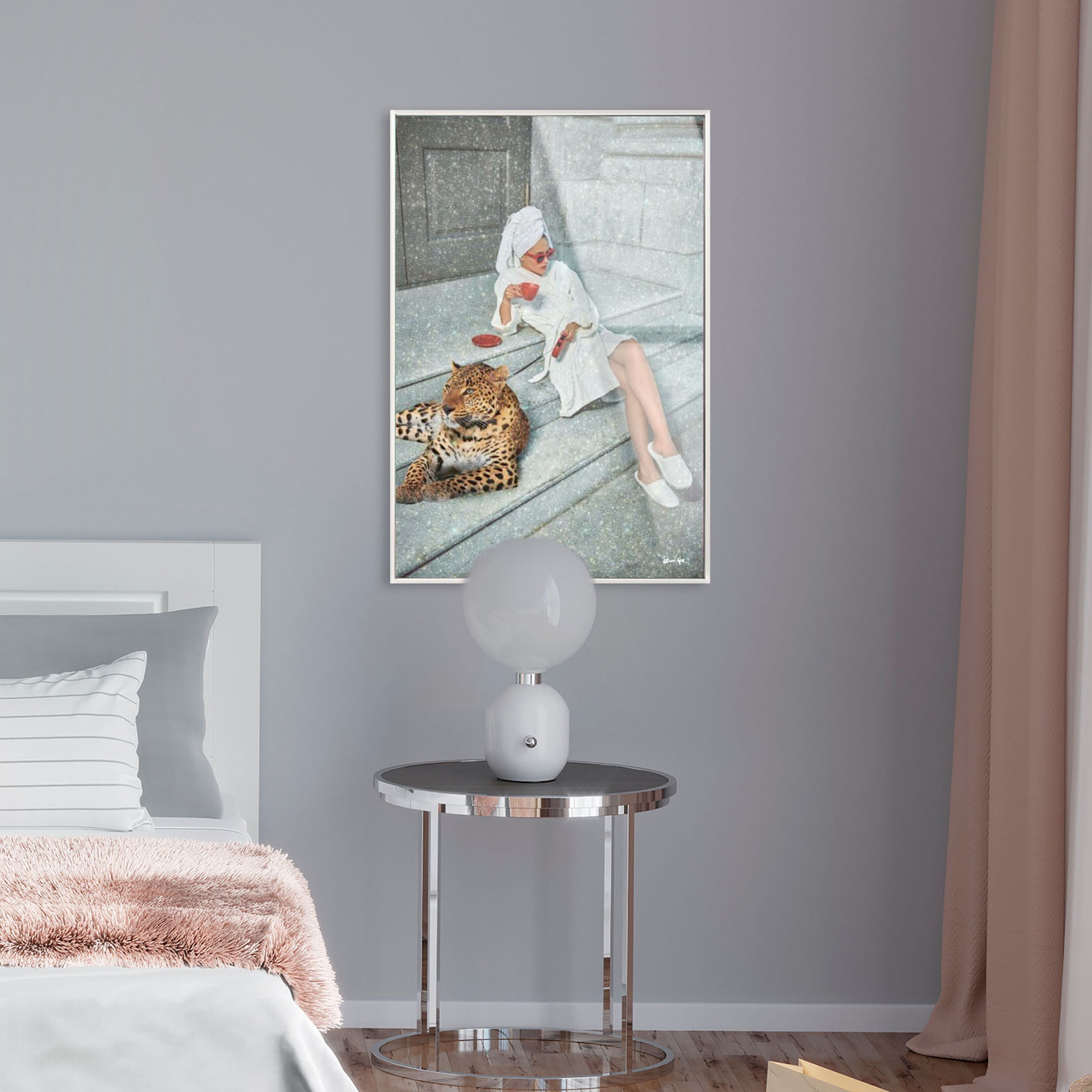 Morning Statement Coffee - Framed Acrylic Art