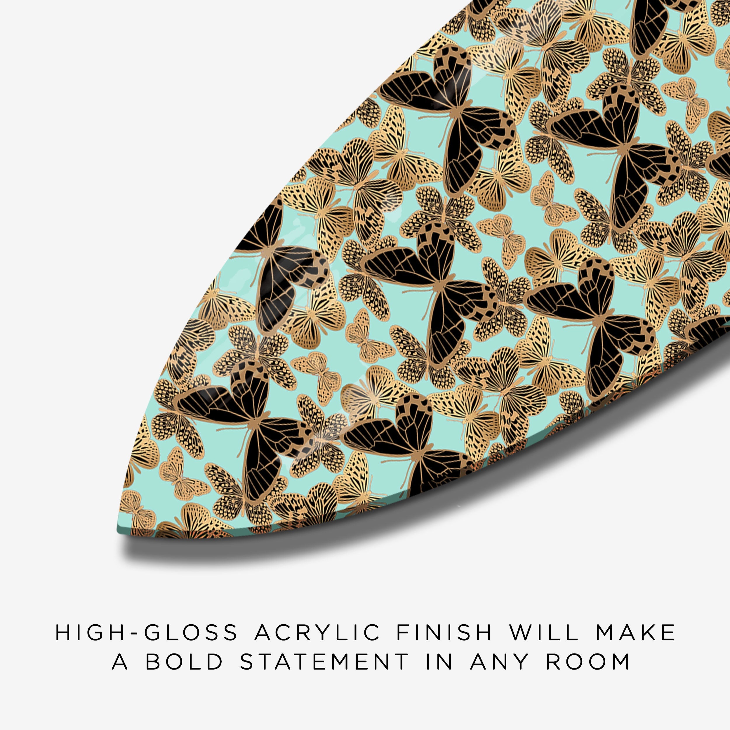 Butterfly Pattern Surfboard Secondary image