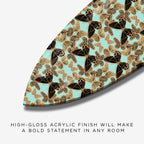 Butterfly Pattern Surfboard