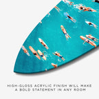 Coastal Aerials | Surfboard Gallery Wall