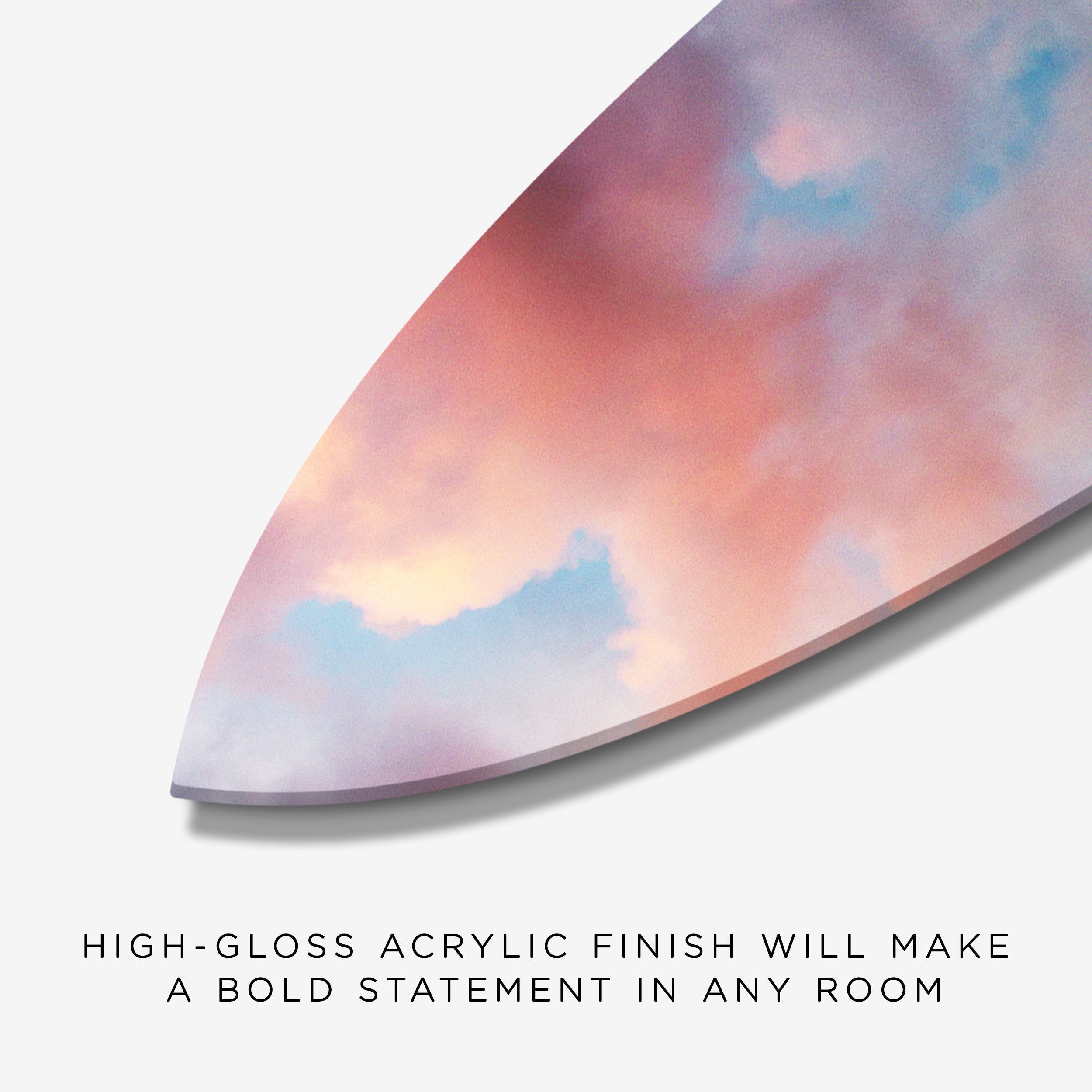 Clouds Surfboard Secondary image