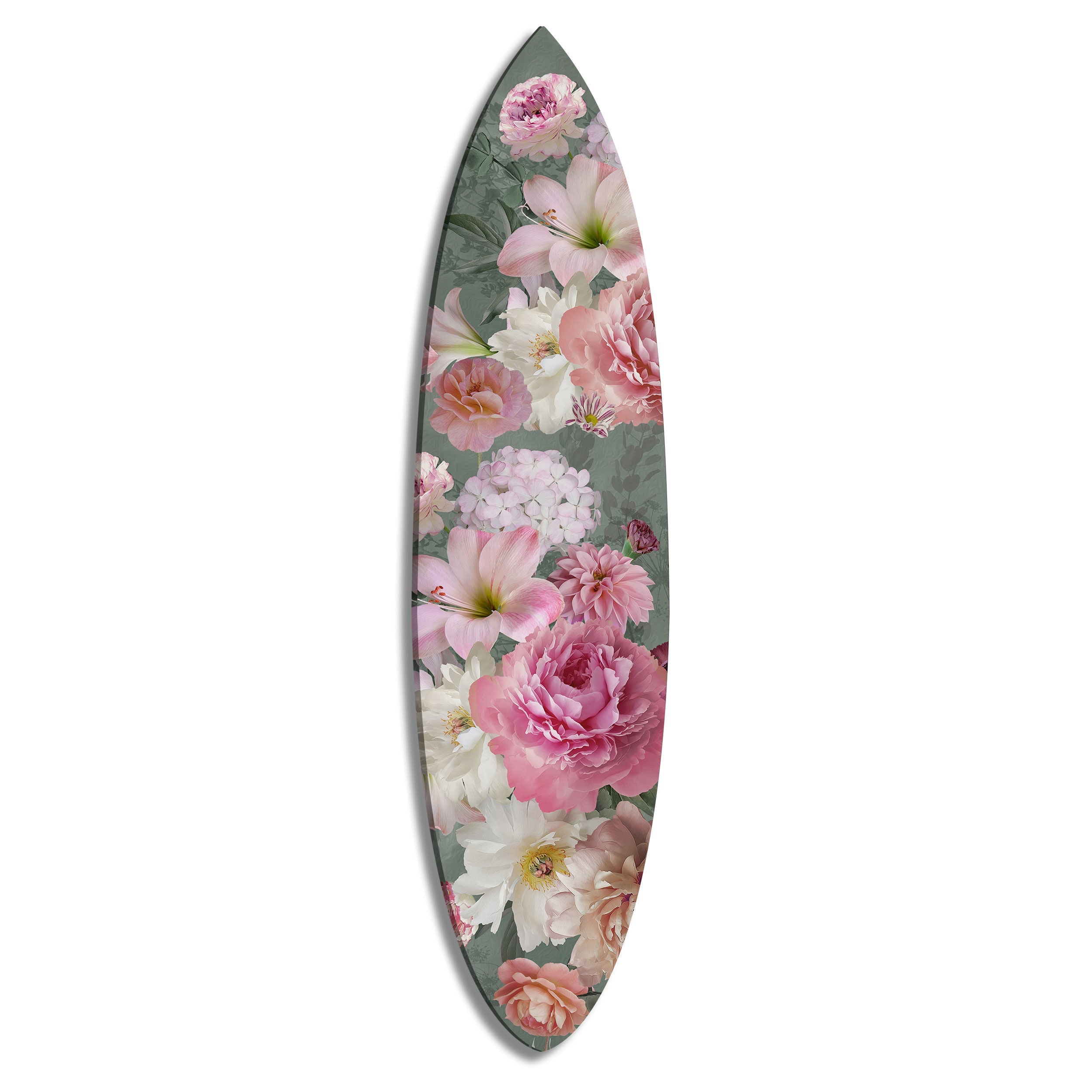 Floral Bloom Surfboard Main image