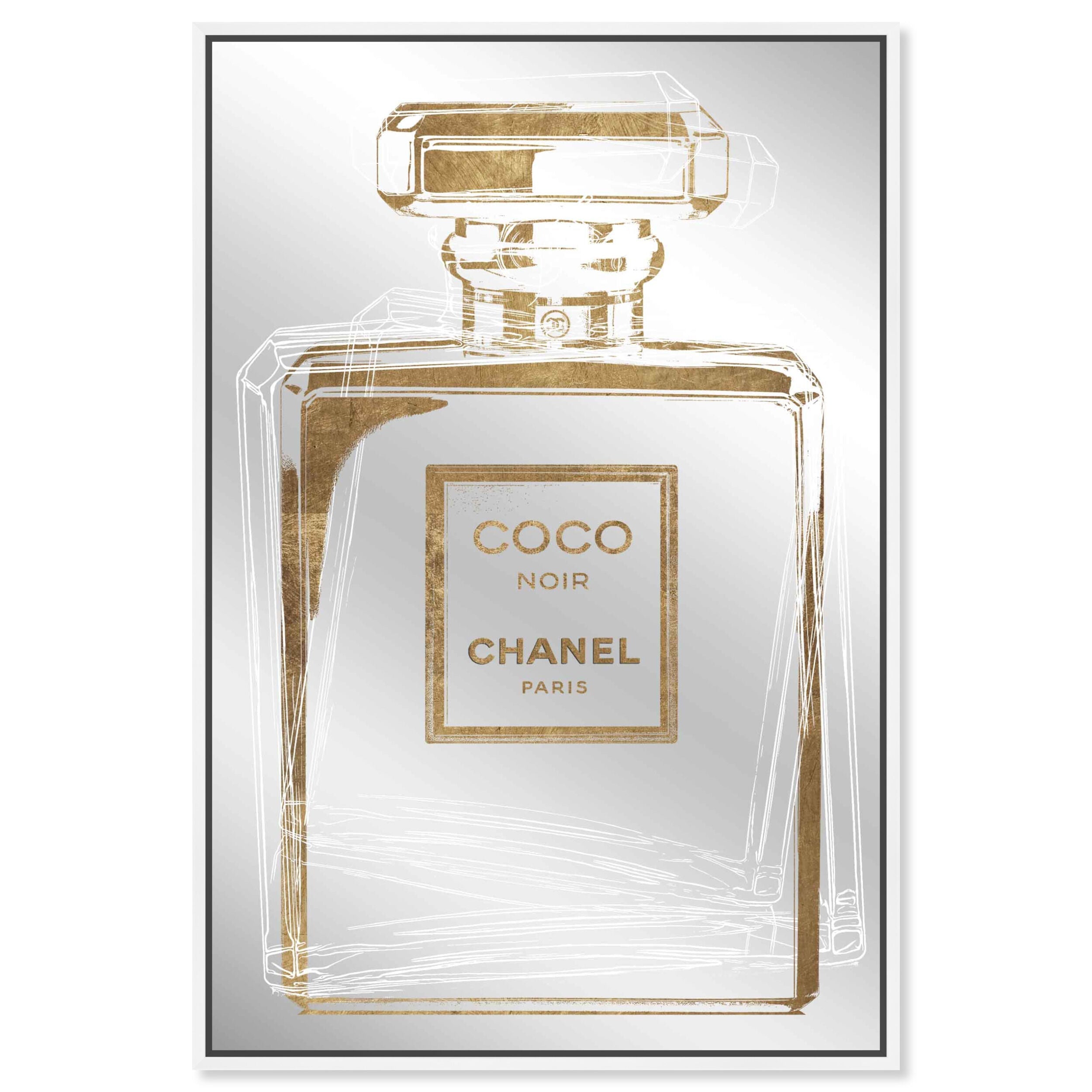 Noir Gold Scent Mirror Main image