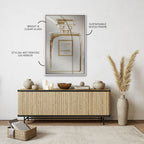 Noir Gold Scent Mirror