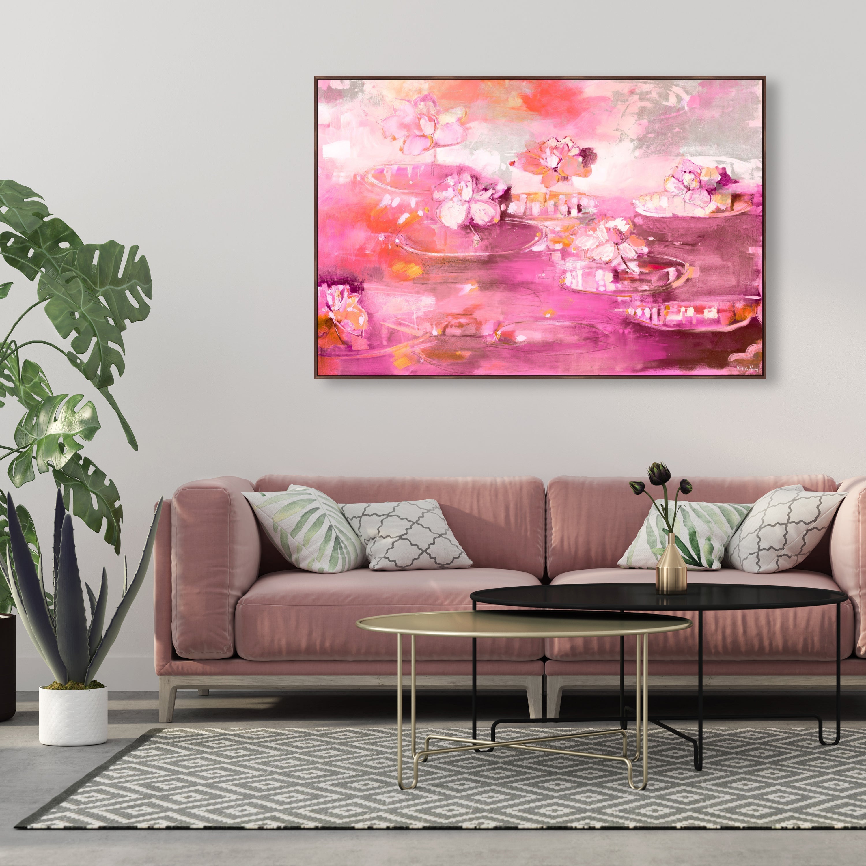 Michaela Nessim - Through the Pink Sunrise Wide