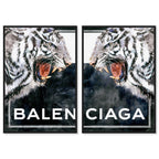 Tiger Effect Symbol SET - Displayed in a Floating Frame