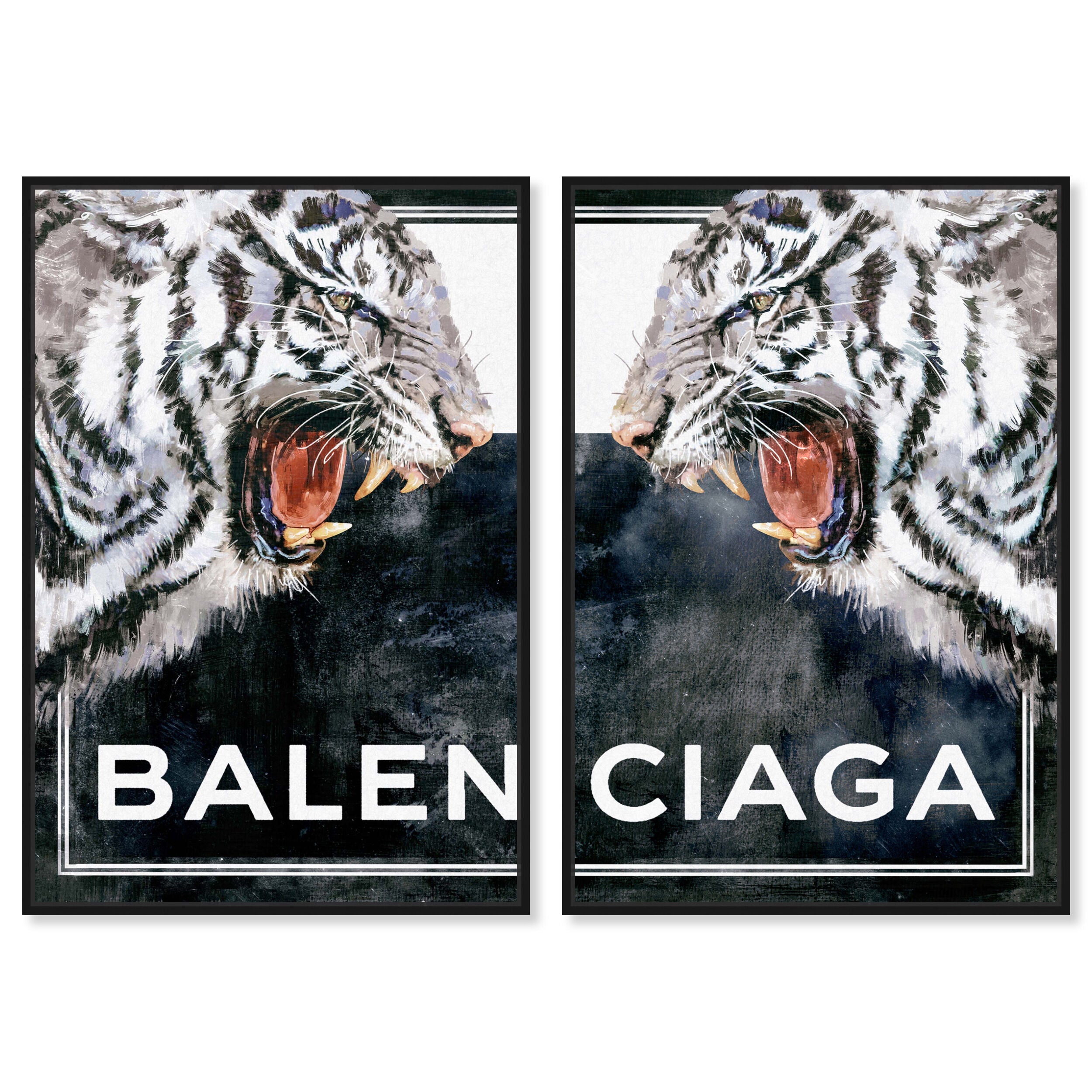 Tiger Effect Symbol SET - Displayed in a Floating Frame
