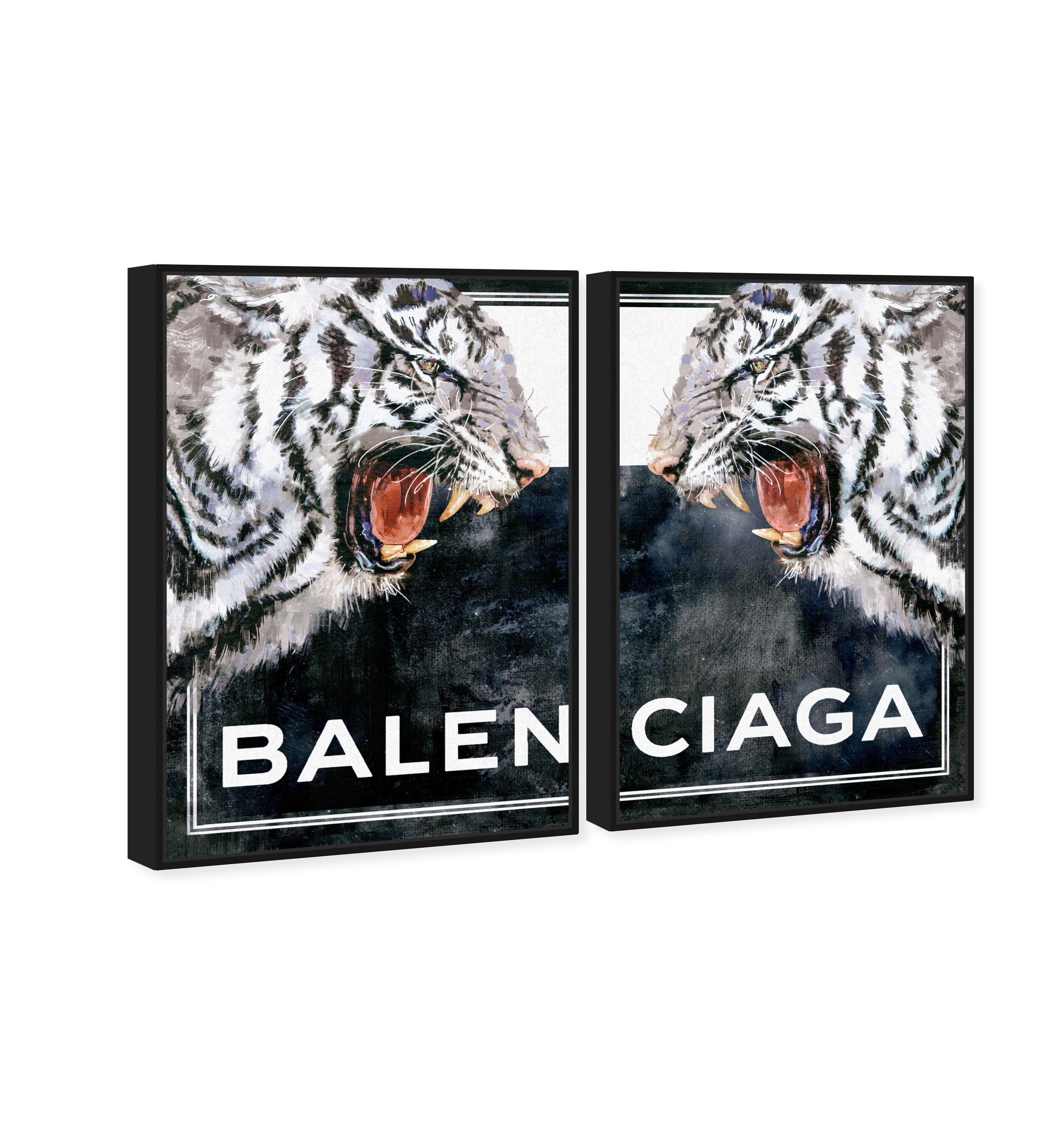 Tiger Effect Symbol SET - Displayed in a Floating Frame