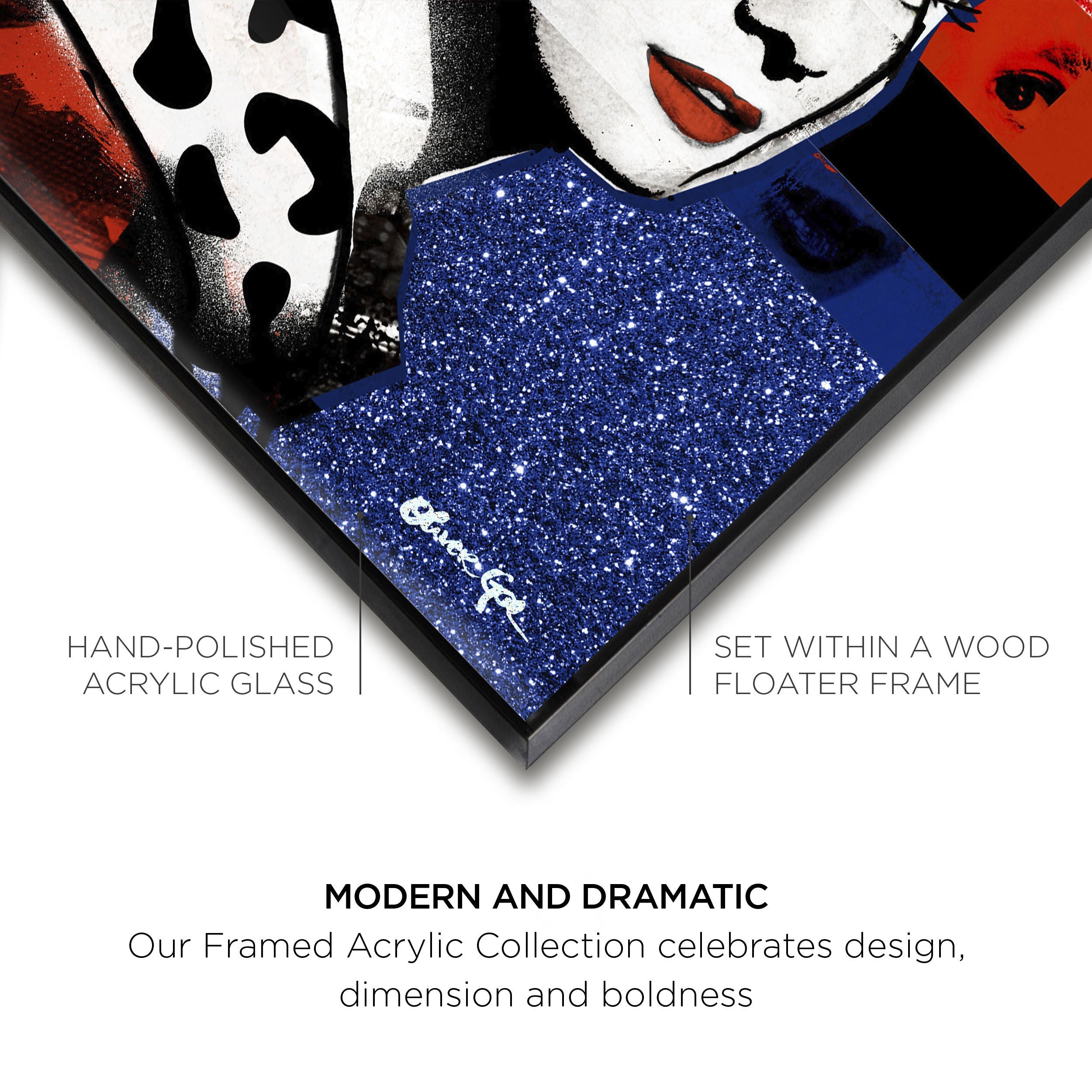 Luxury French Icon - Framed Acrylic Art