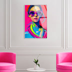 Neo Elegance - Framed Acrylic Art