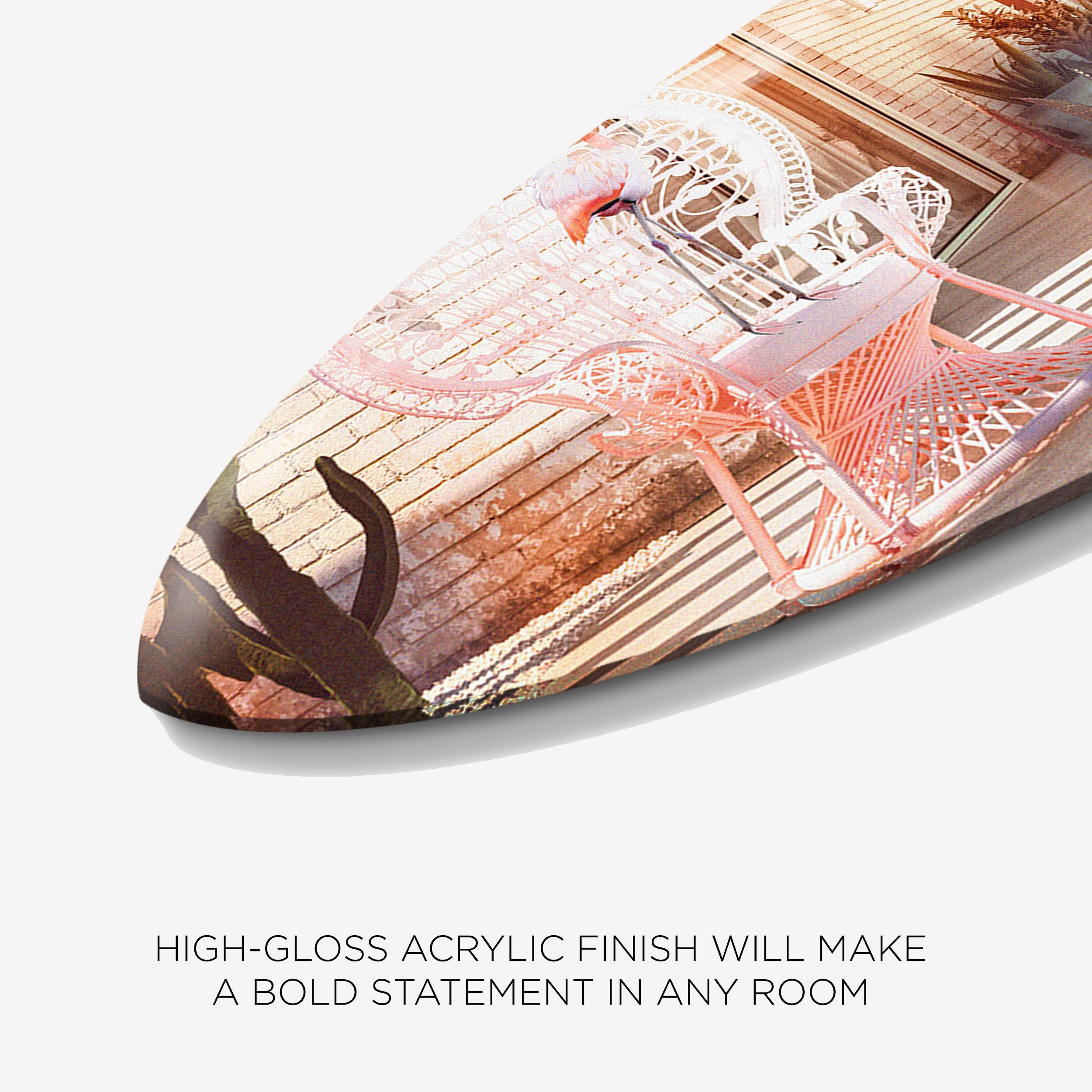 Palm Springs Crew - Decorative Acrylic Surfboard Secondary image