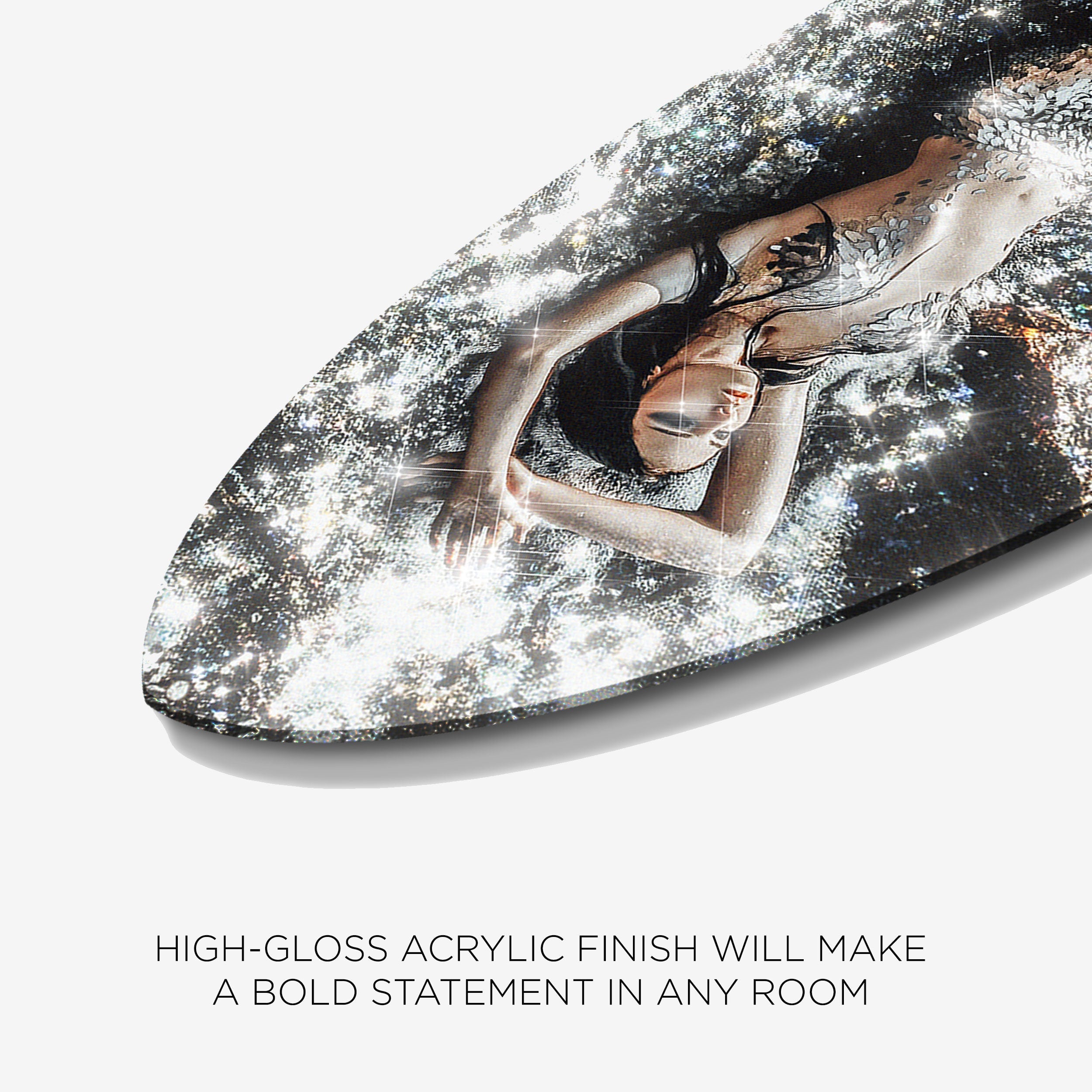 Save The Ocean - Decorative Acrylic Surfboard Secondary image
