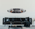 Tiger Effect - Decorative Acrylic Surfboard