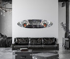 Tiger Effect - Decorative Acrylic Surfboard