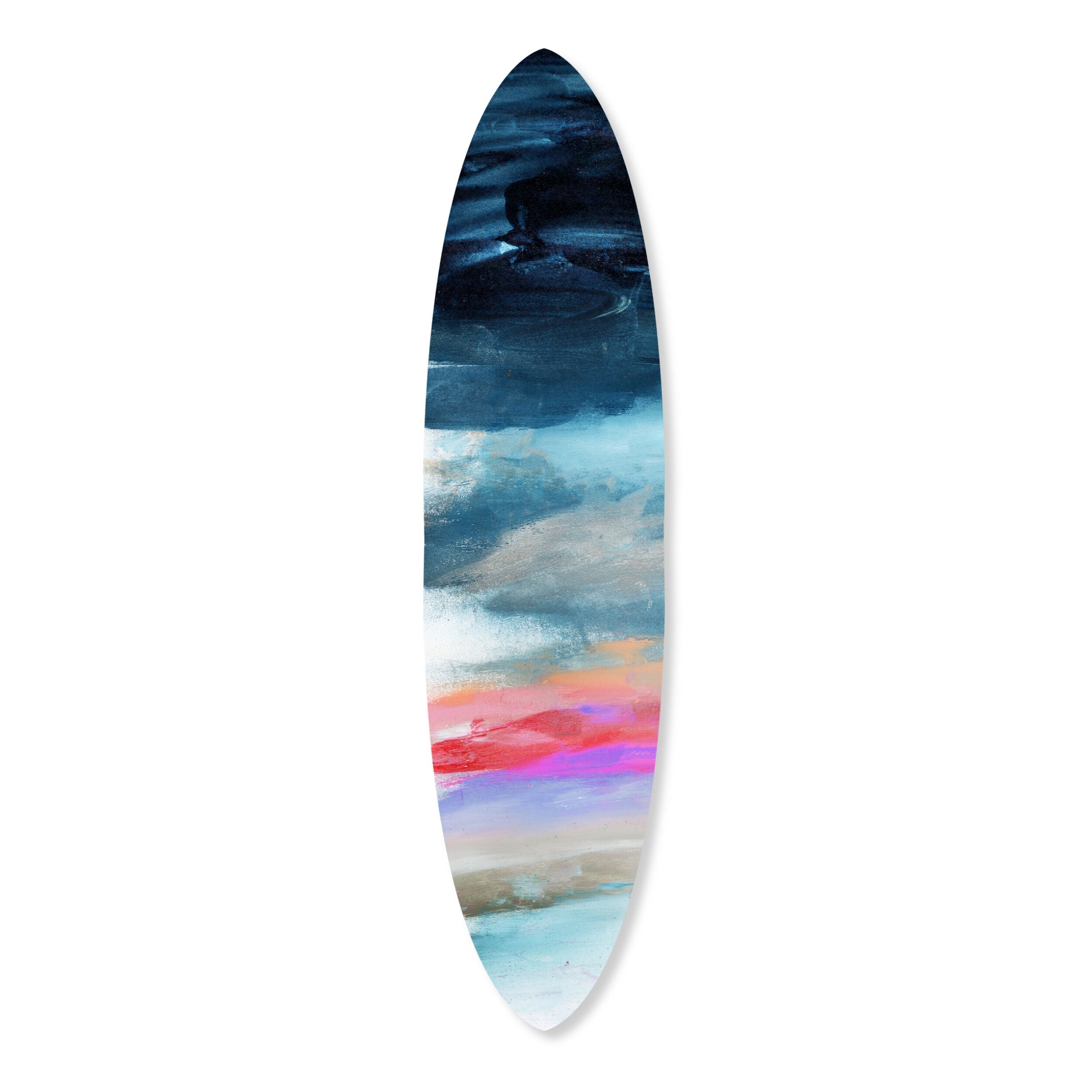 Cotton Candy Coast | Surfboard Gallery Wall