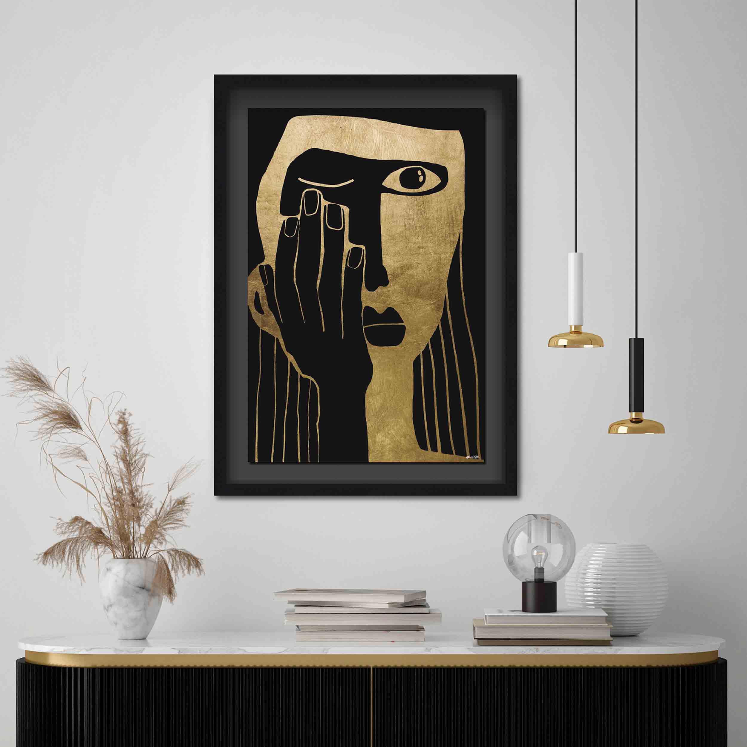 I Feel For You - With Hand-Applied Gold Leaf Main image