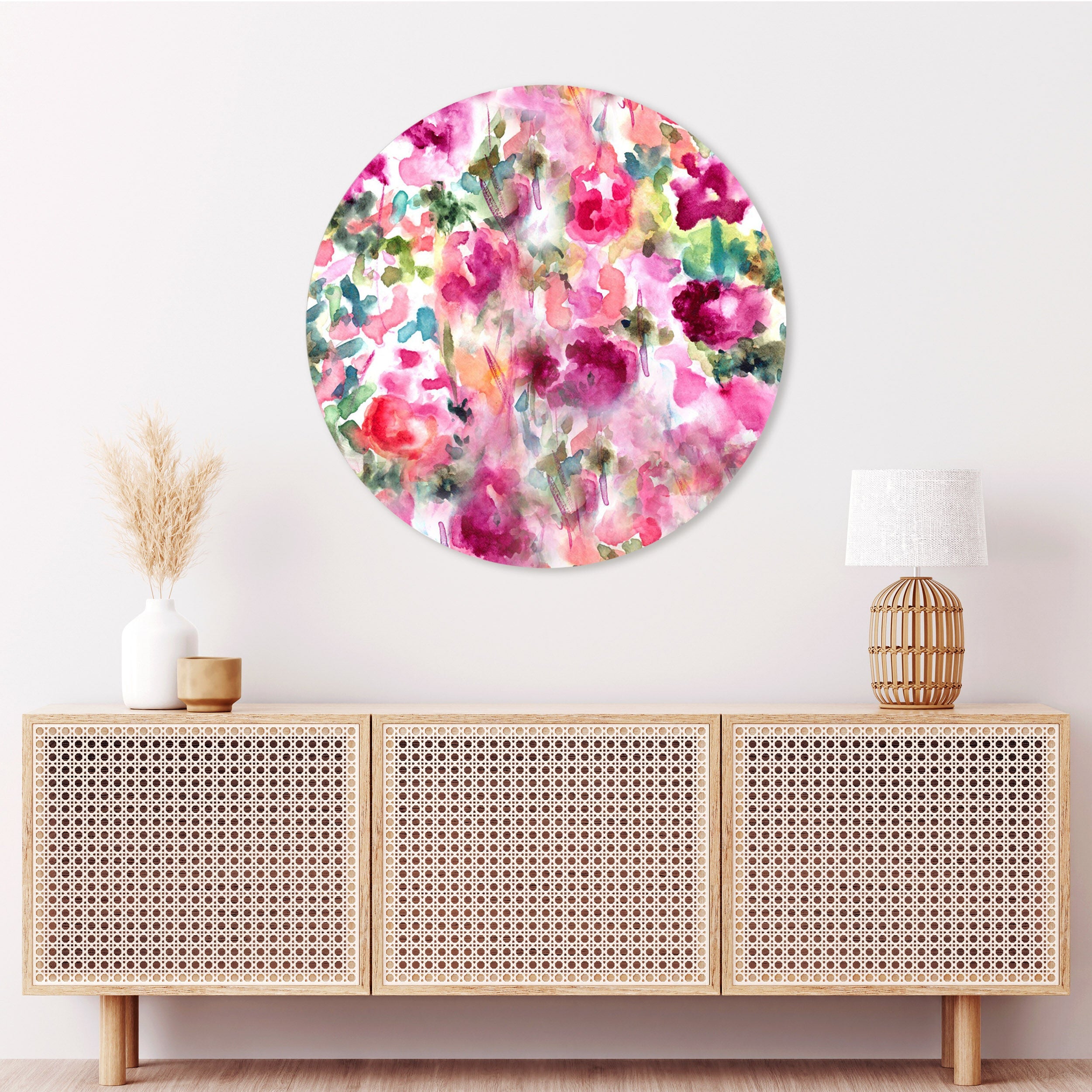 In Wonderland - Round Acrylic Art