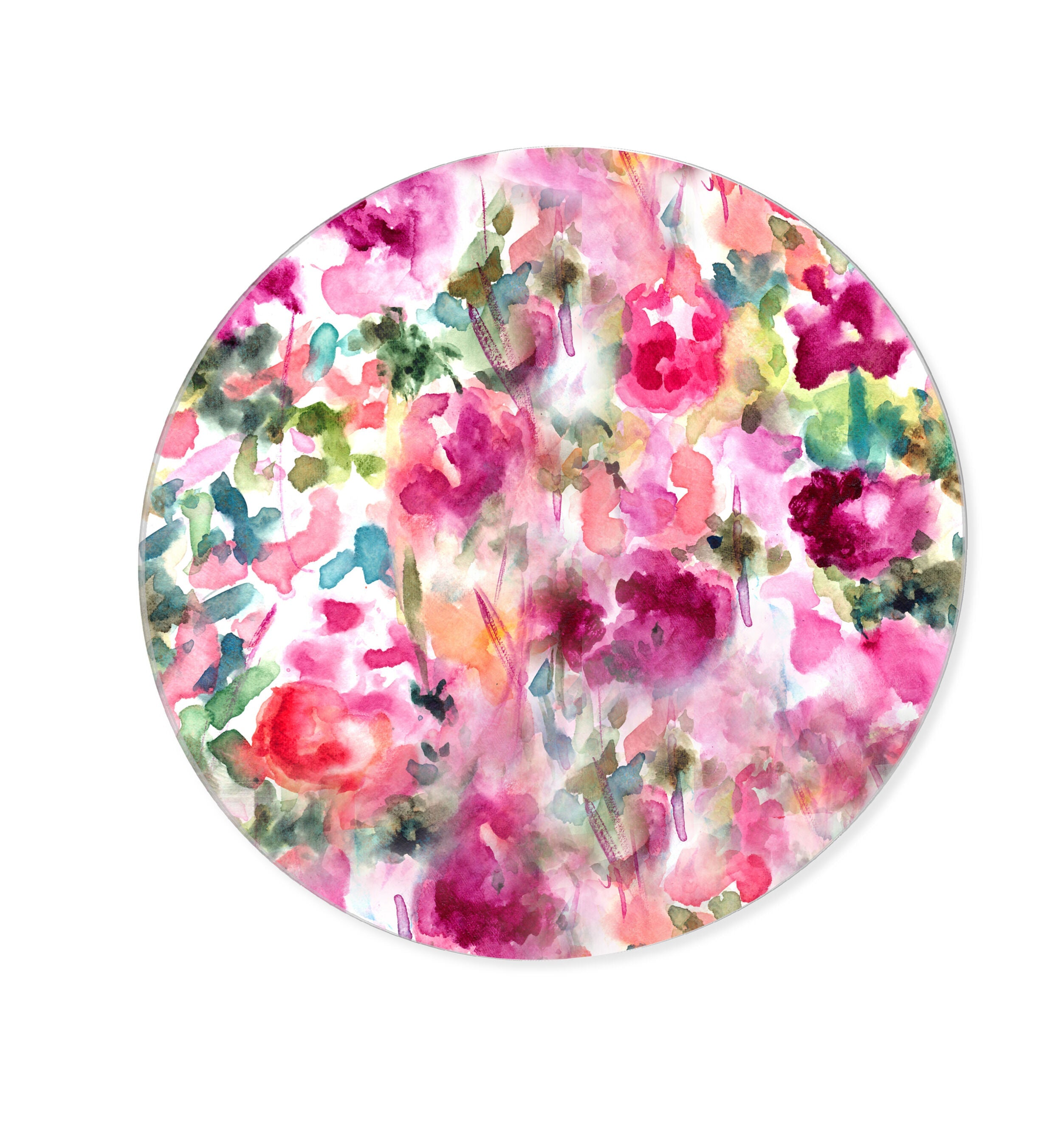 In Wonderland - Round Acrylic Art