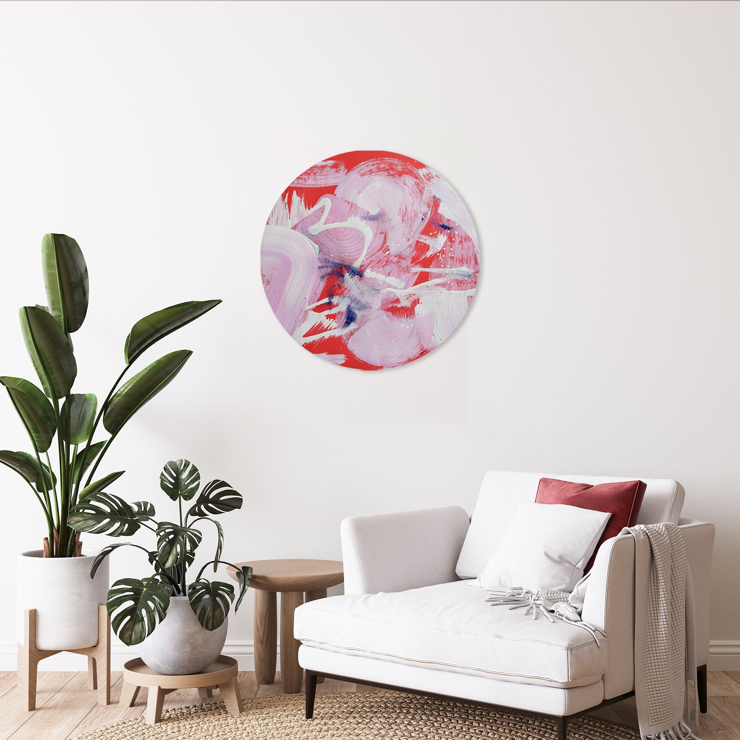 Maracuya Berry - Round Acrylic Art Main image
