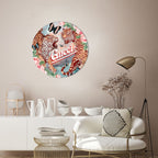 Parma Tigers - Round Acrylic Art