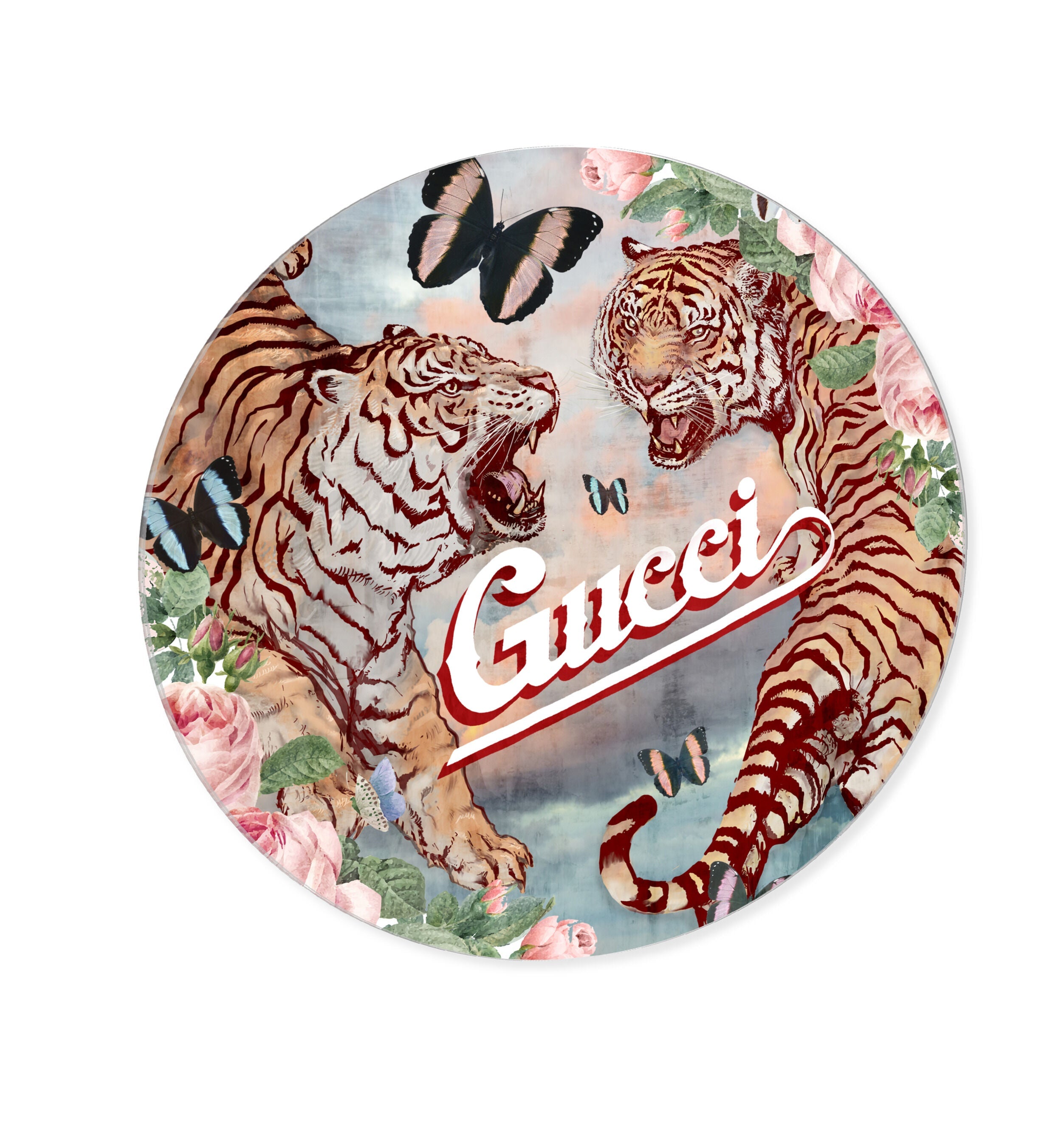 Parma Tigers - Round Acrylic Art