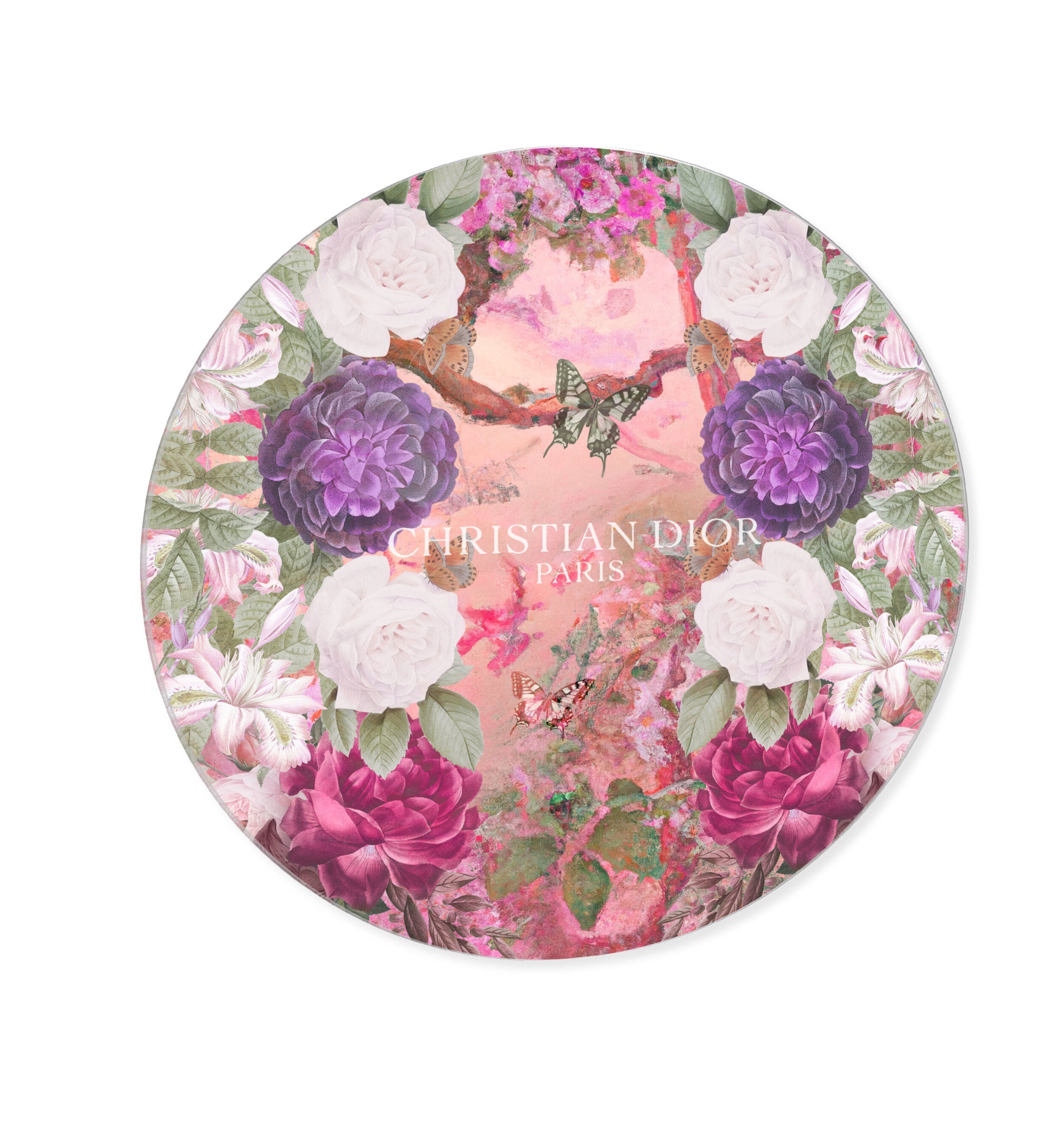 SUPERFLUOUS JUNGLE - ROUND ACRYLIC ART Secondary image