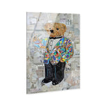Katy Hirschfeld - High Class Elegance Tall - Framed Acrylic Art