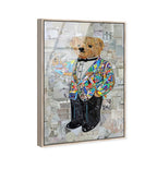 Katy Hirschfeld - High Class Elegance Tall - Framed Acrylic Art