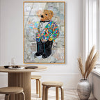 Katy Hirschfeld - High Class Elegance Tall - Framed Acrylic Art
